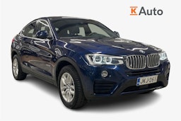 sininen BMW X4 2017 kuva 1.