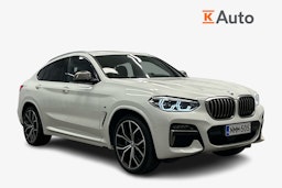 valkoinen BMW X4 2021 kuva 1.