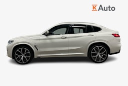valkoinen BMW X4 2021 kuva 5.