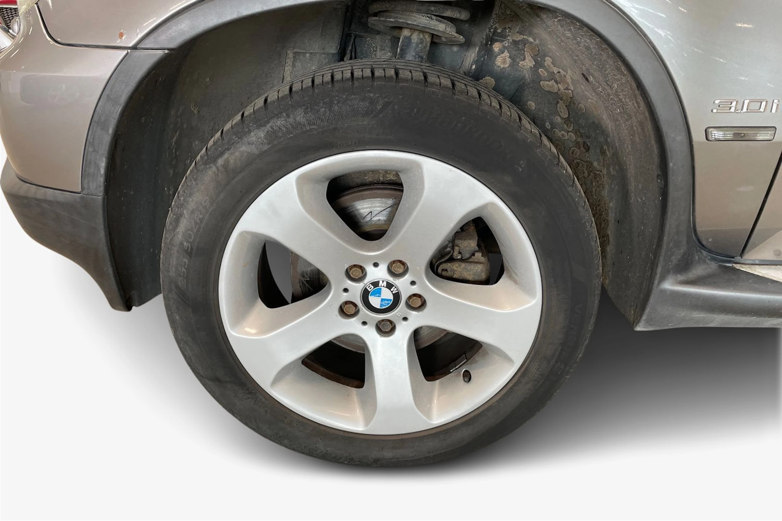 harmaa BMW X5 2004 kuva 9.