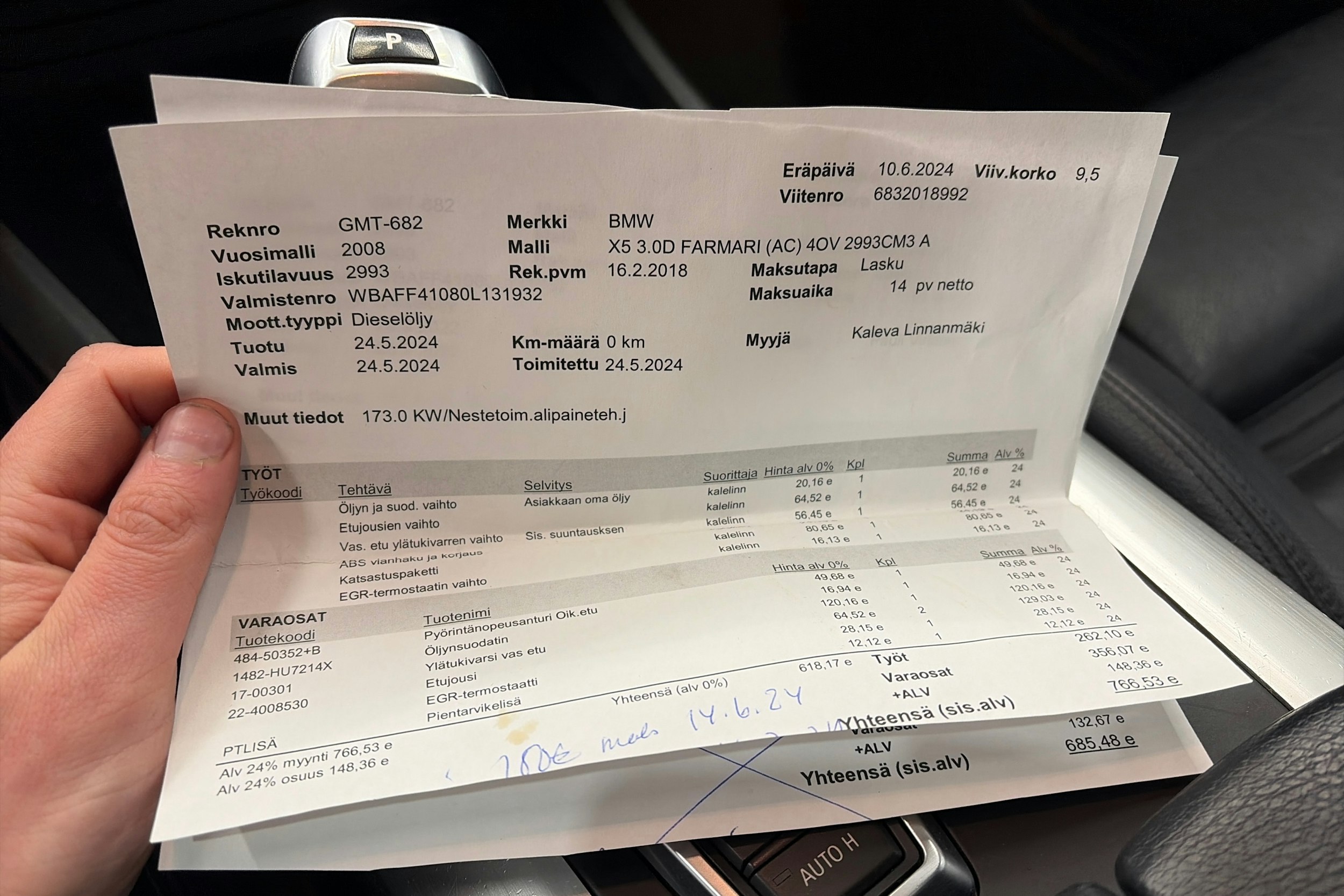 musta BMW X5 2008 kuva 28.