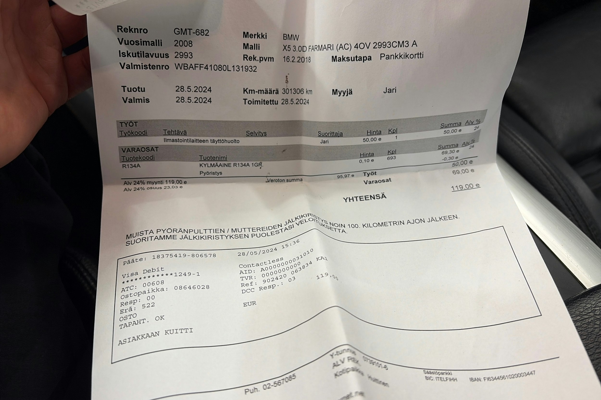 musta BMW X5 2008 kuva 30.