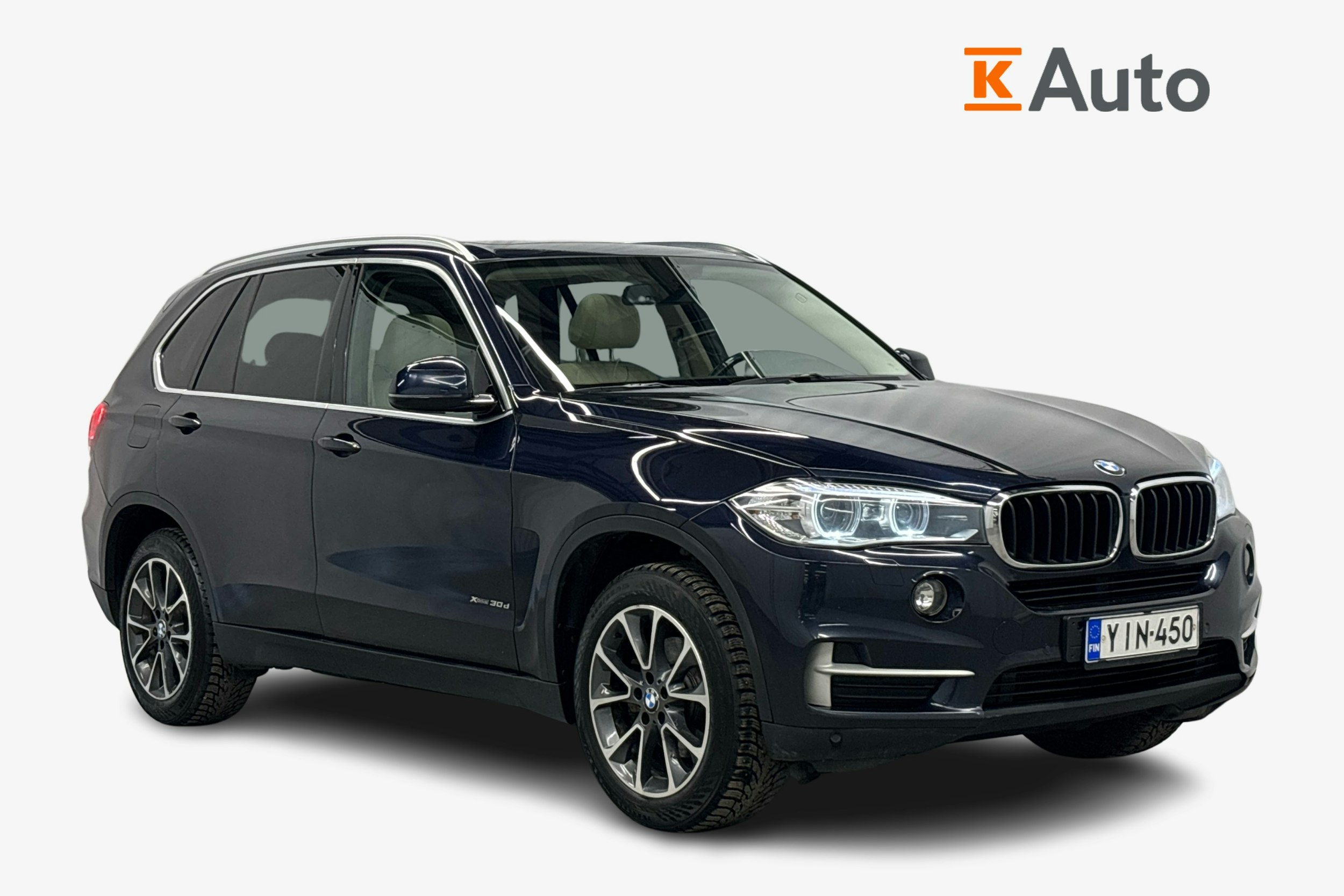 sininen BMW X5 2014 kuva 1.