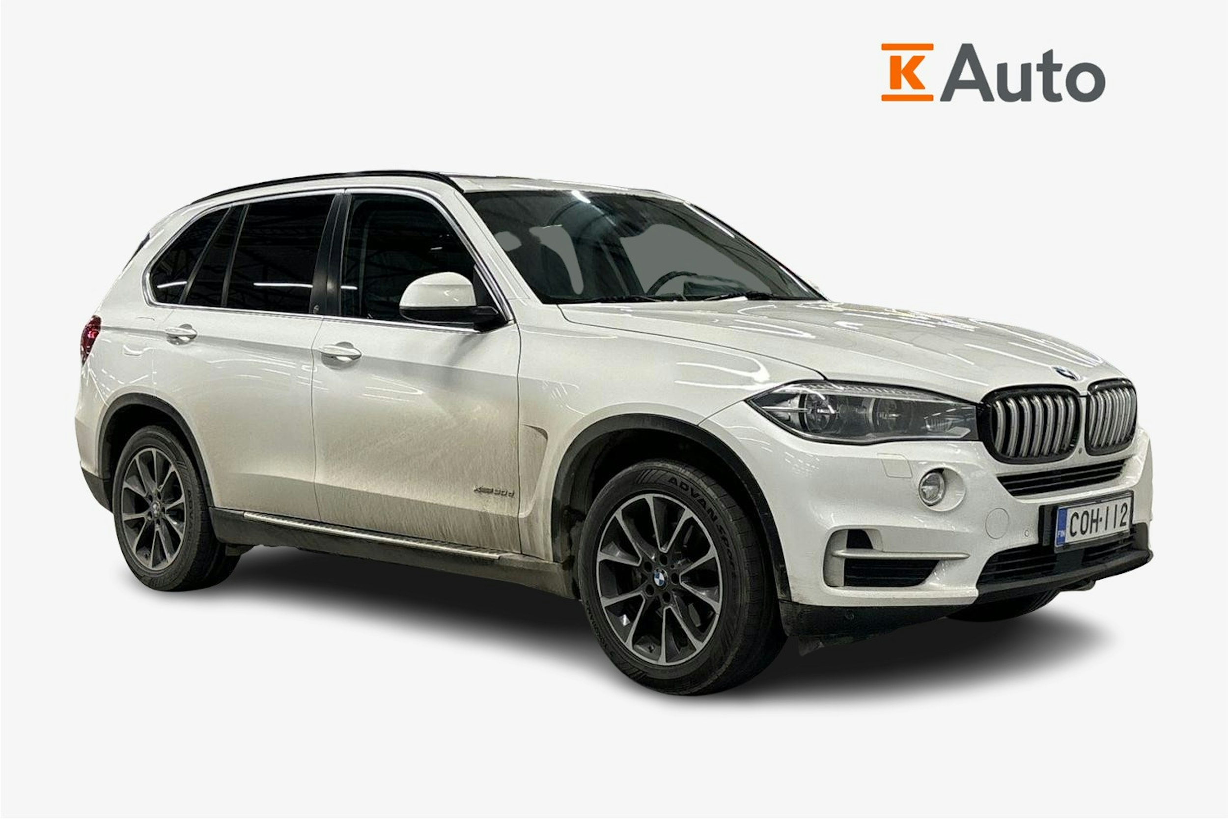valkoinen BMW X5 2015 kuva 1.