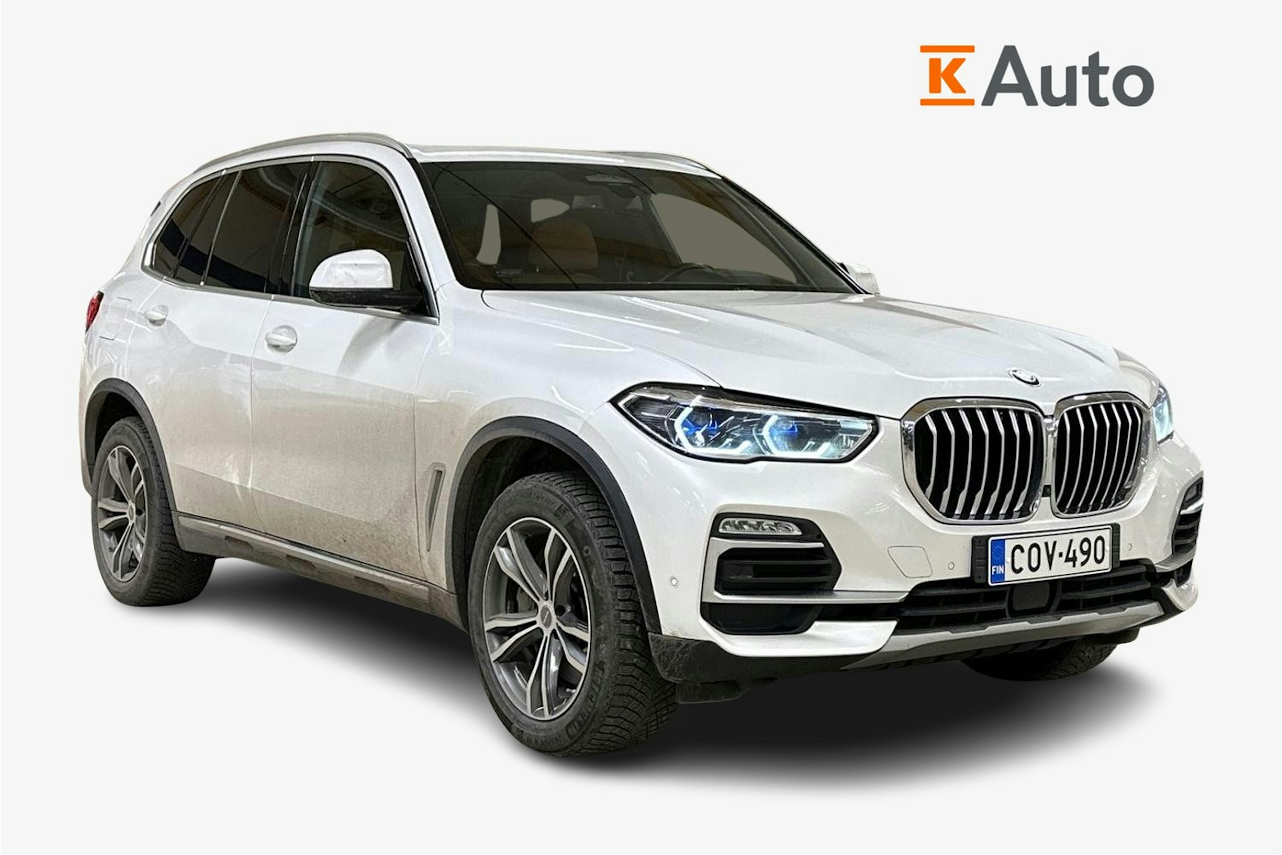 valkoinen BMW X5 2020 kuva 1.