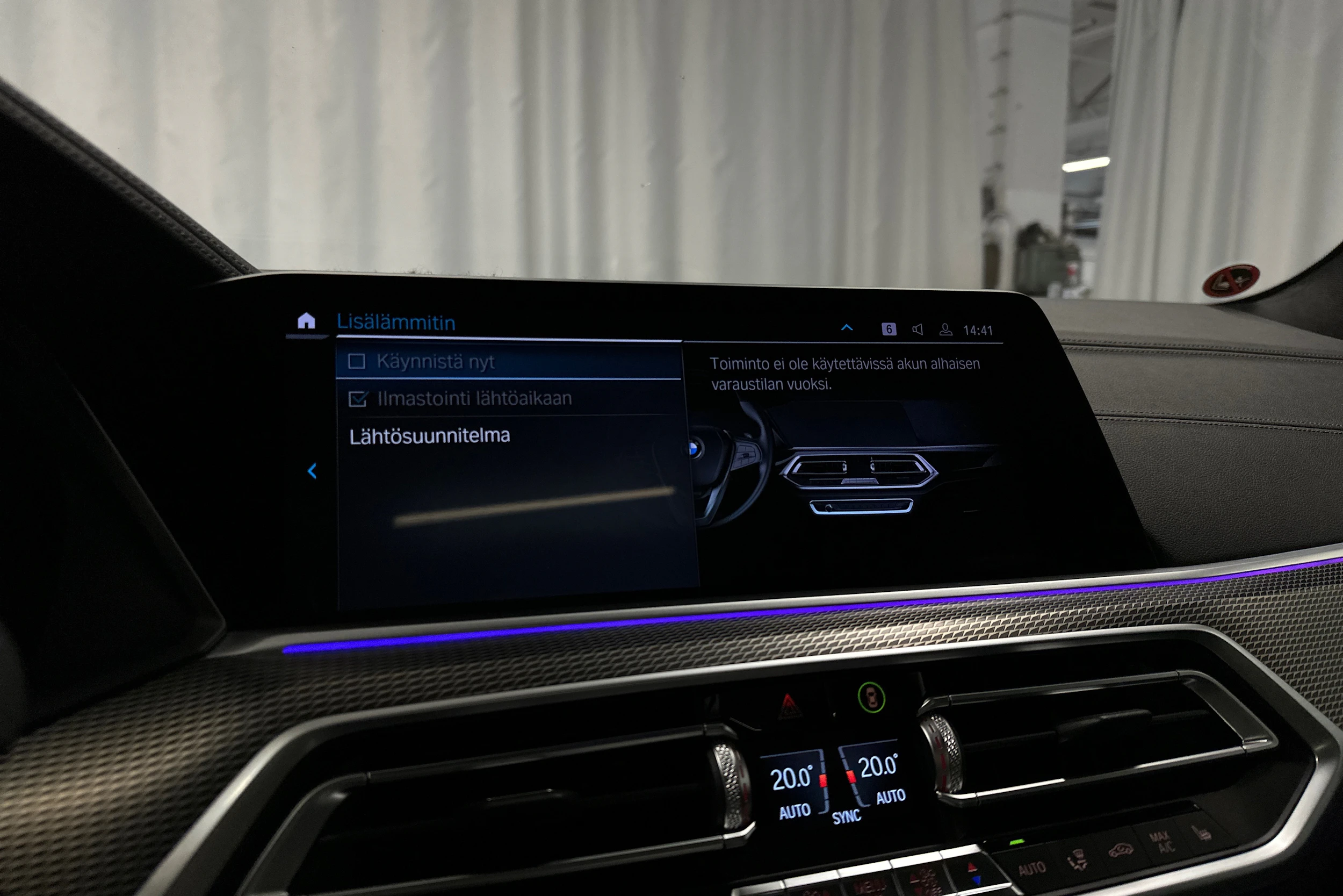 sininen BMW X5 2021 kuva 23.