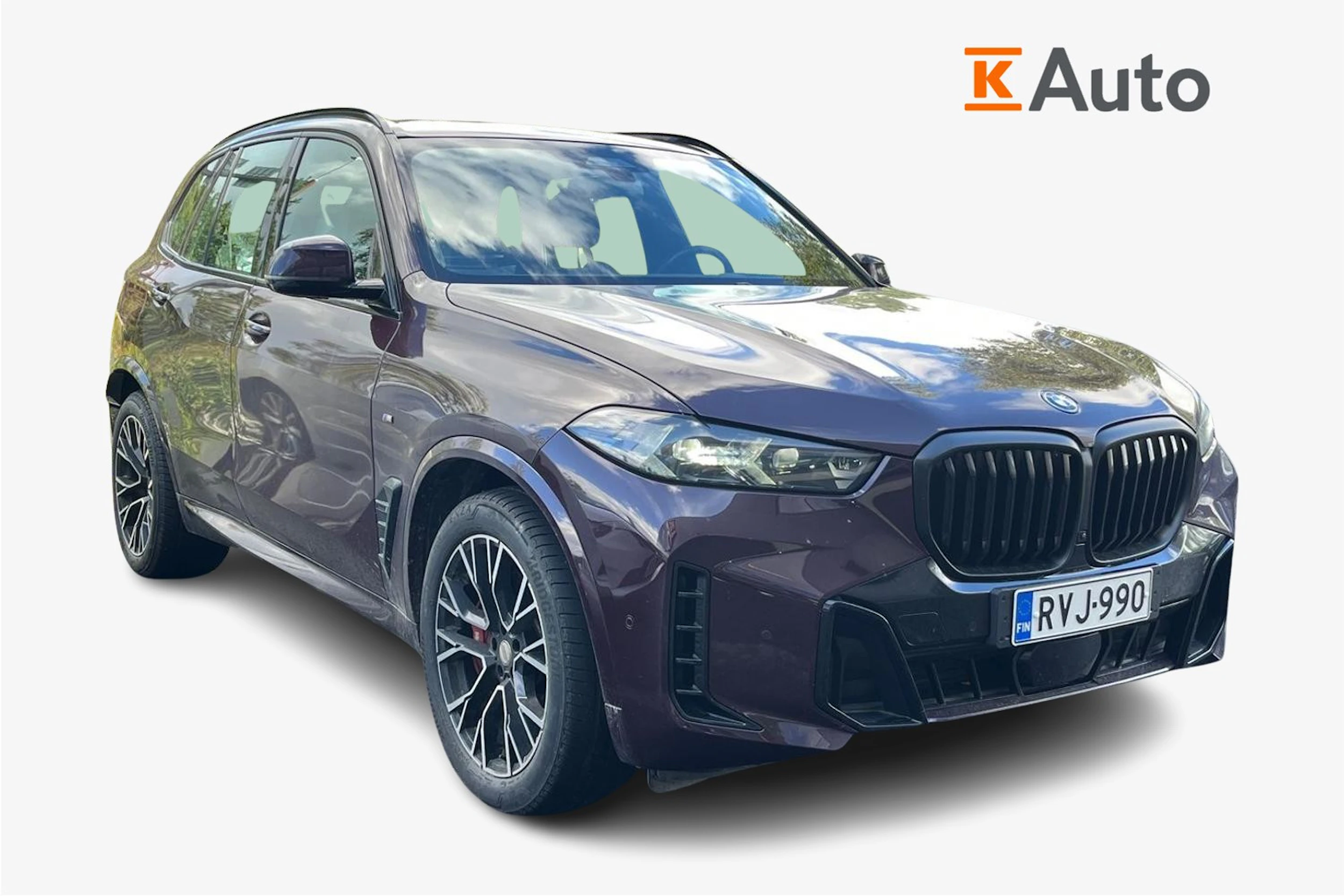 met. punainen BMW X5 2024 kuva 1.
