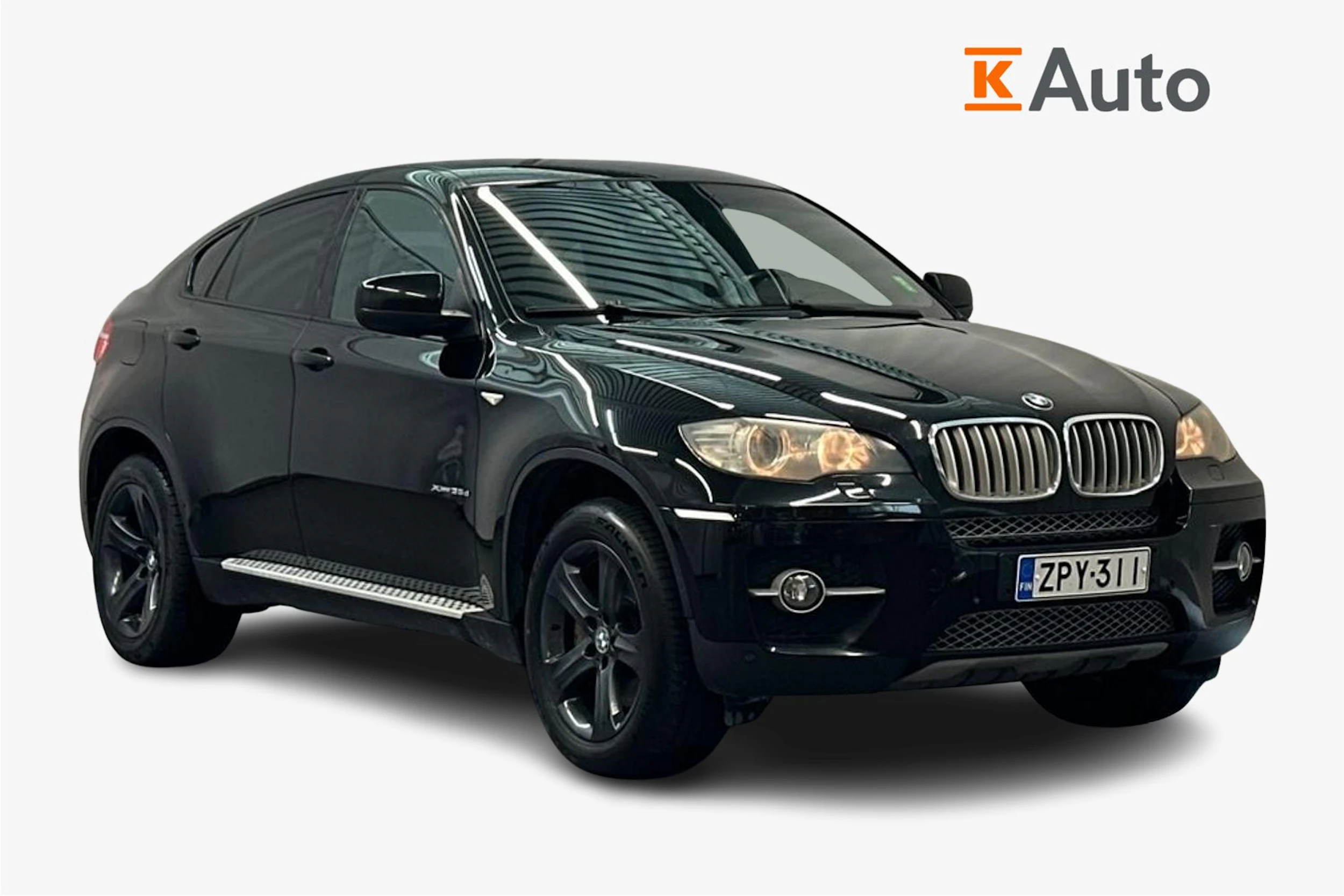 musta BMW X6 2008 kuva 1.