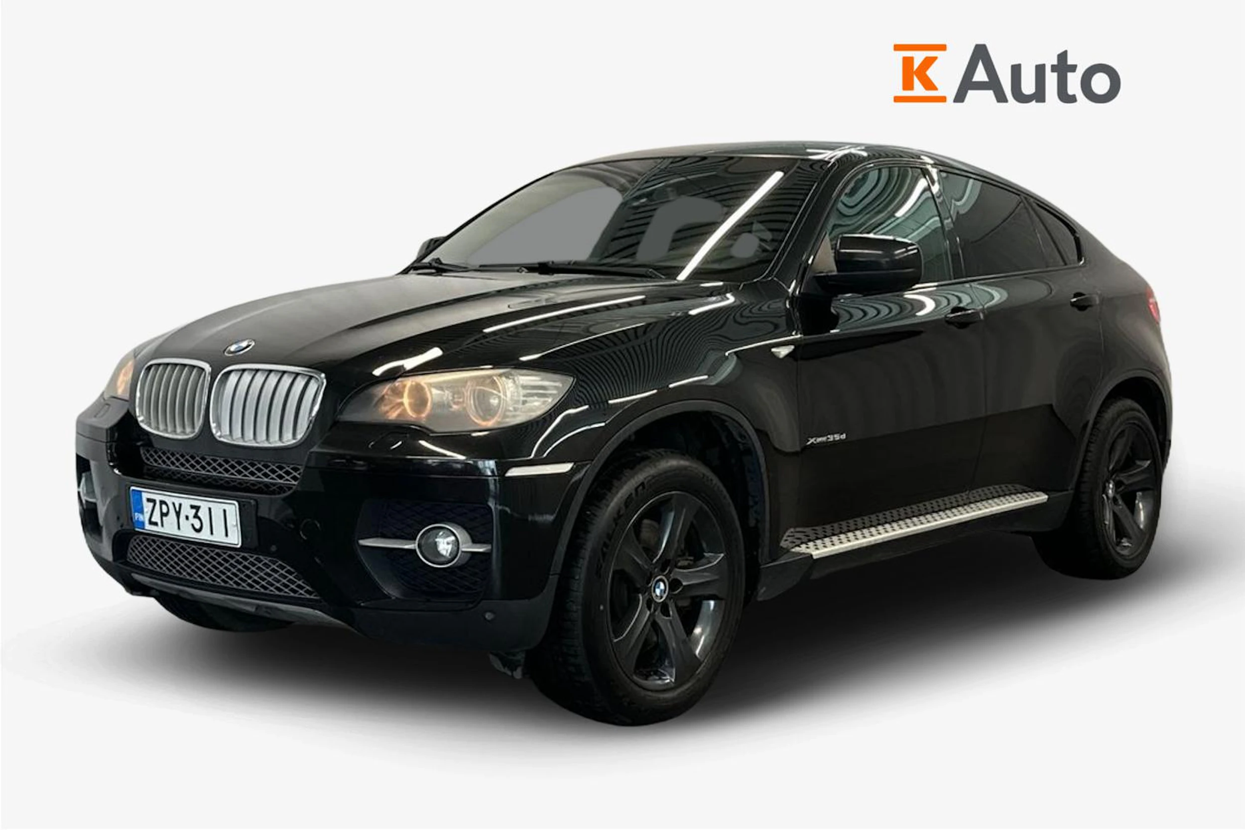 musta BMW X6 2008 kuva 3.