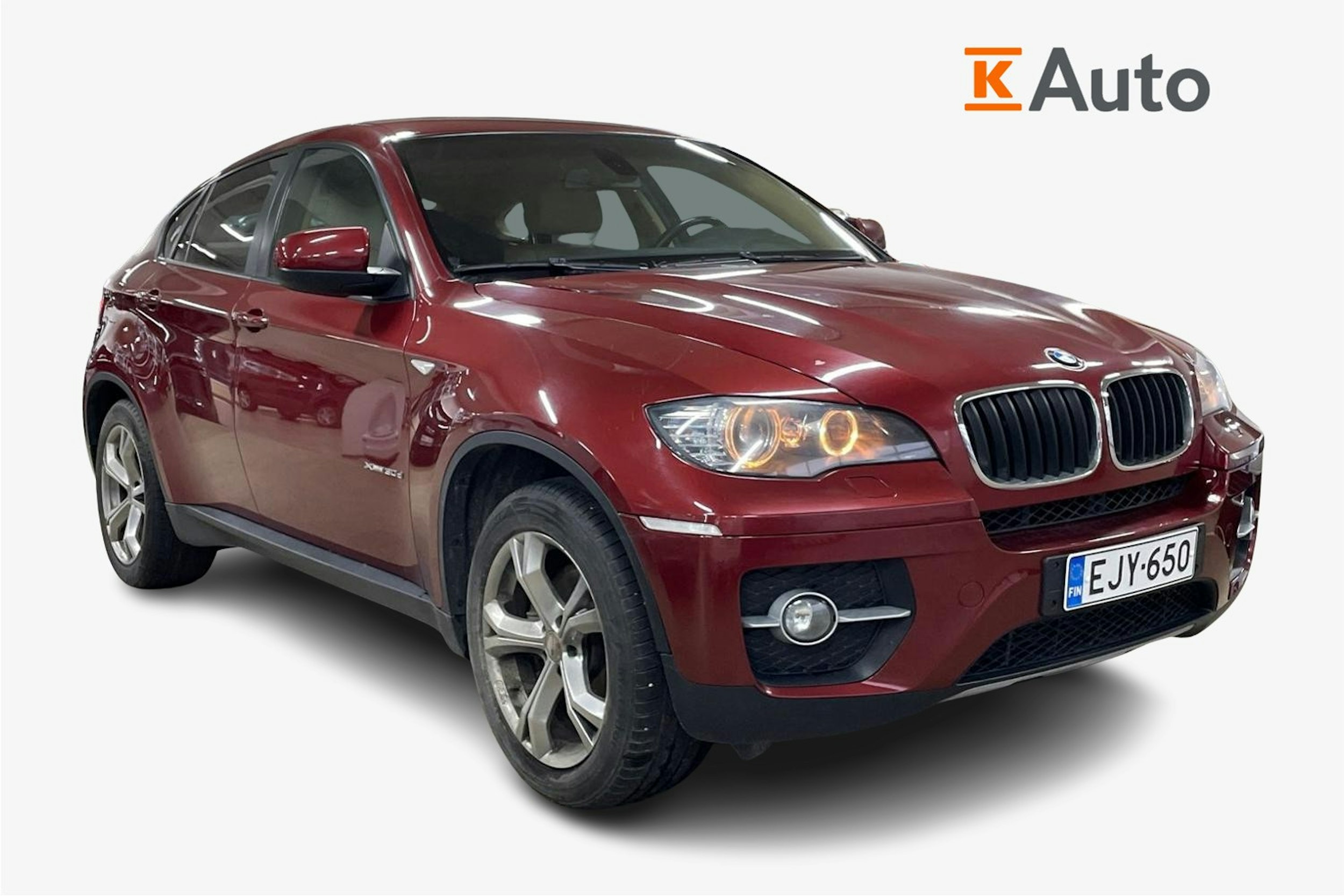 punainen BMW X6 2010 kuva 1.