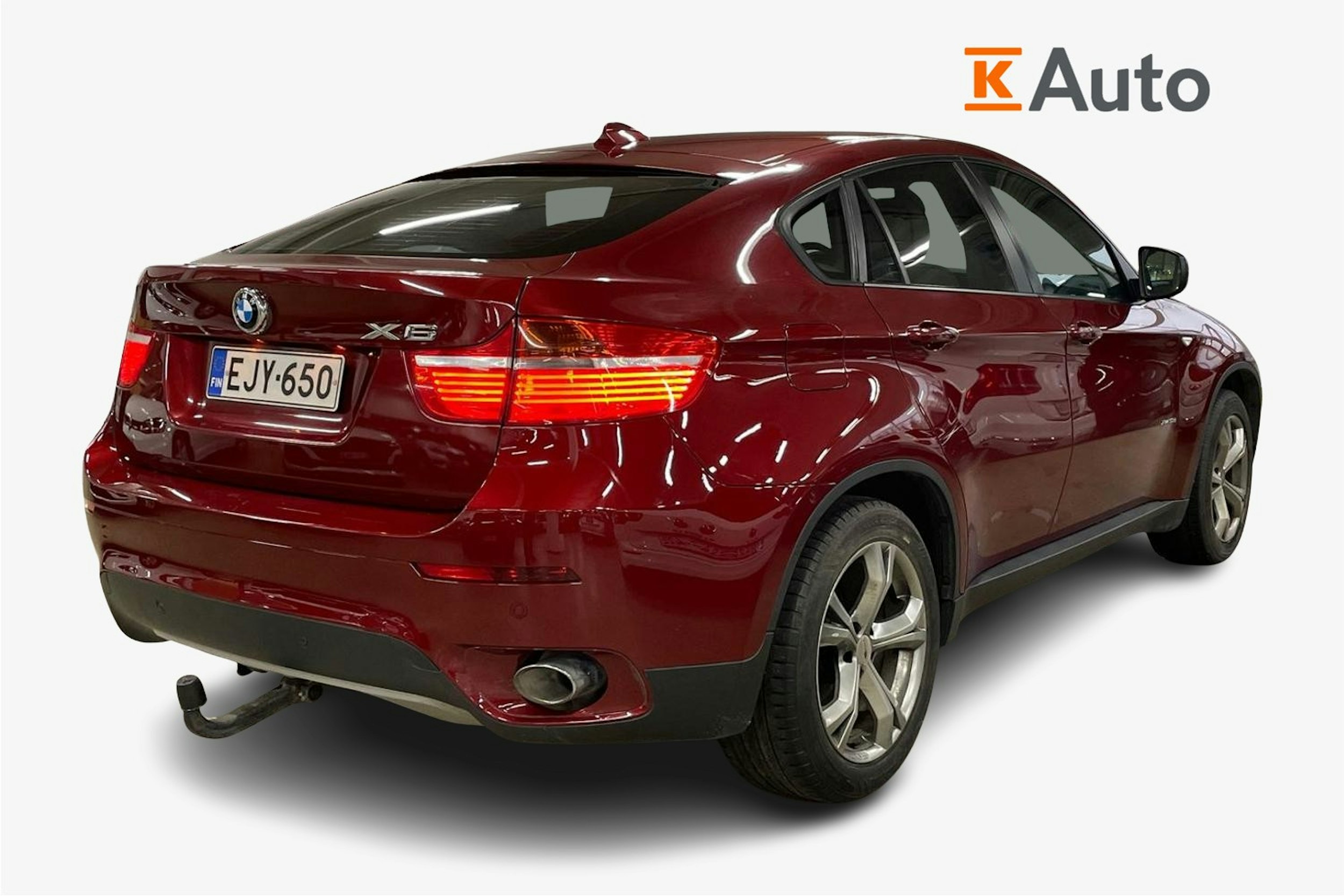 punainen BMW X6 2010 kuva 2.
