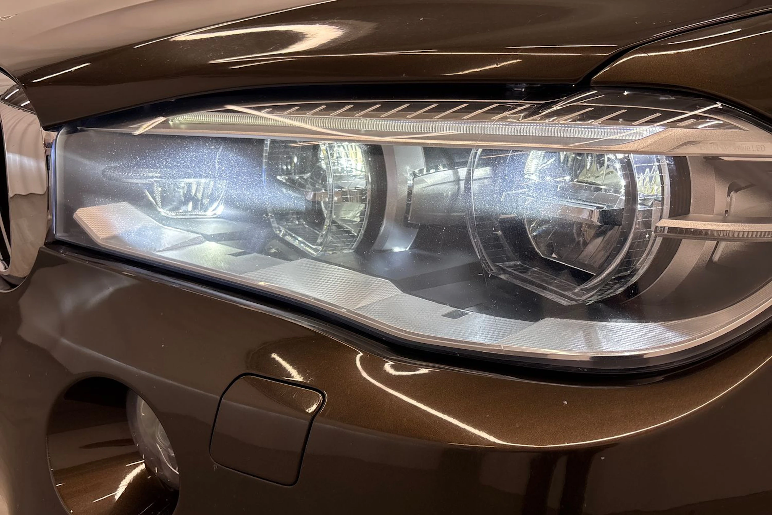 ruskea (beige) BMW X6 2014 kuva 37.