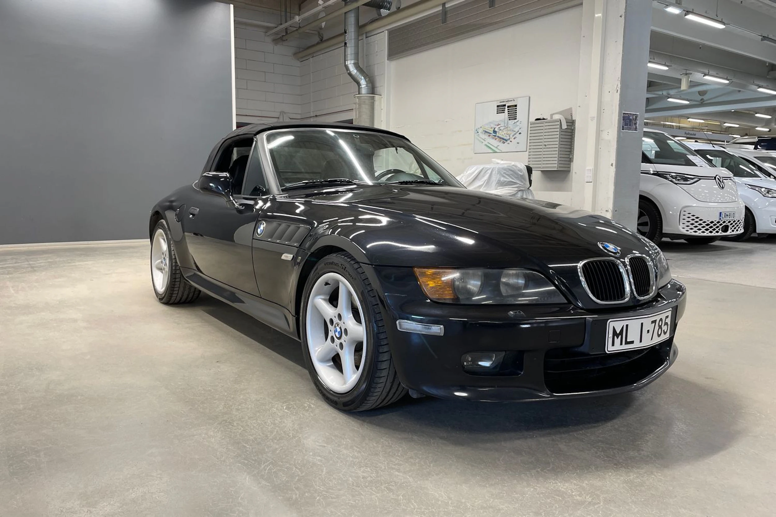 musta BMW Z3 1997 kuva 15.