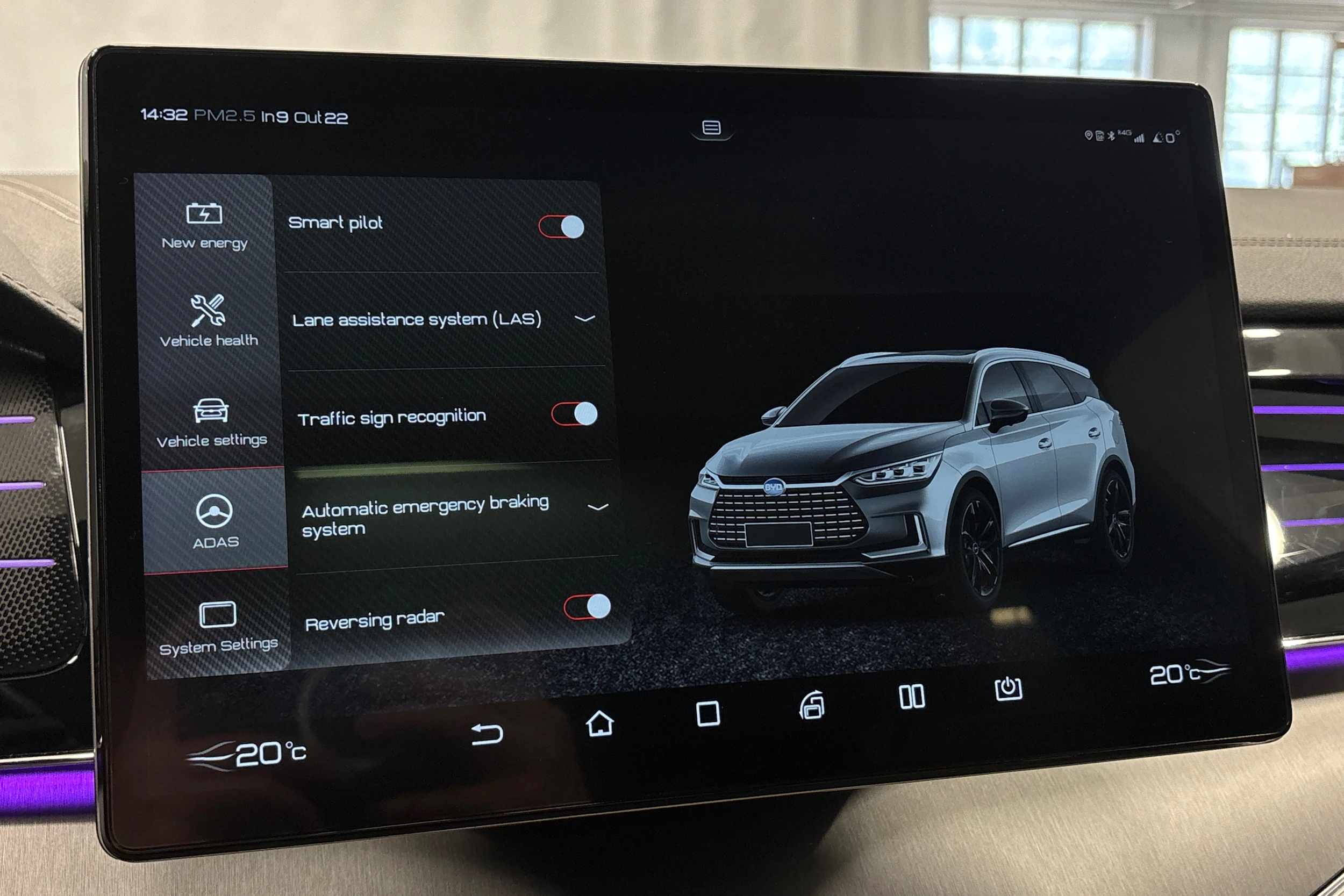 harmaa BYD Tang 2022 kuva 25.