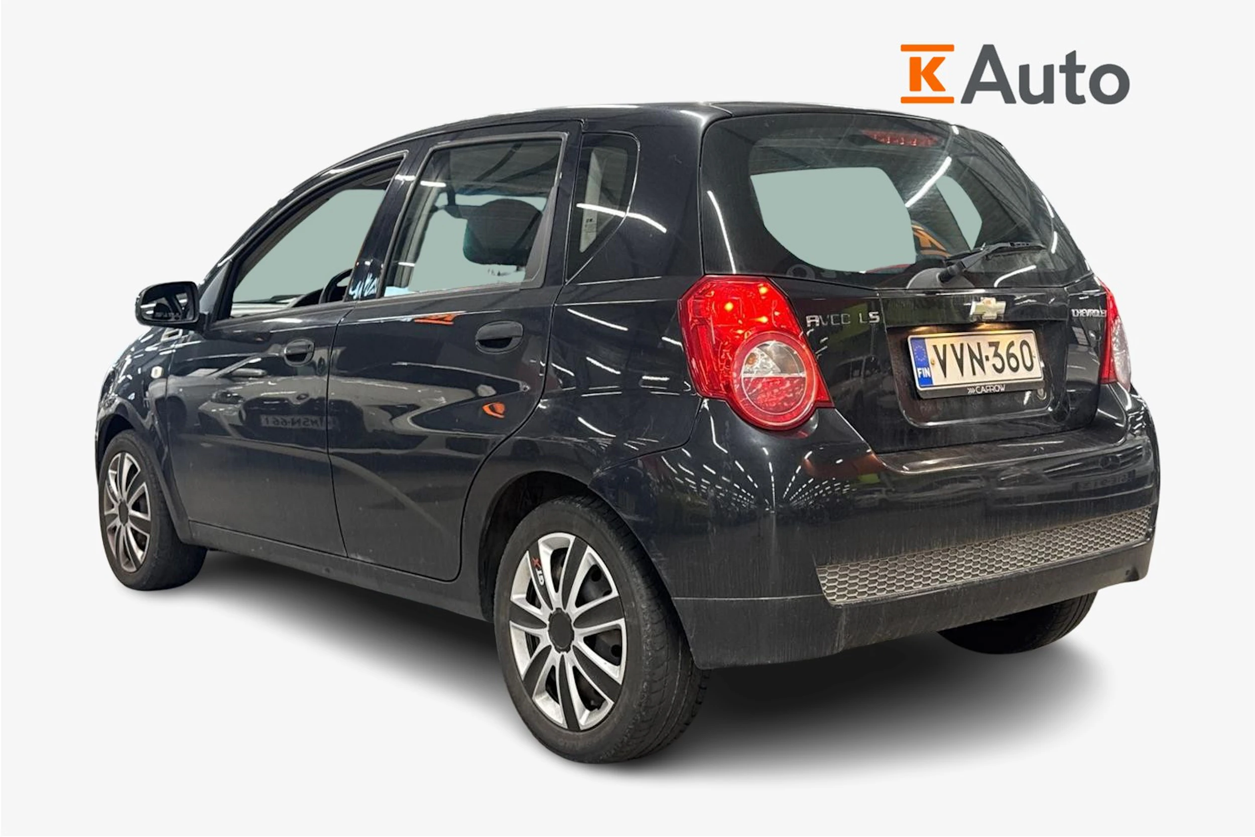 musta Chevrolet Aveo 2011 kuva 2.