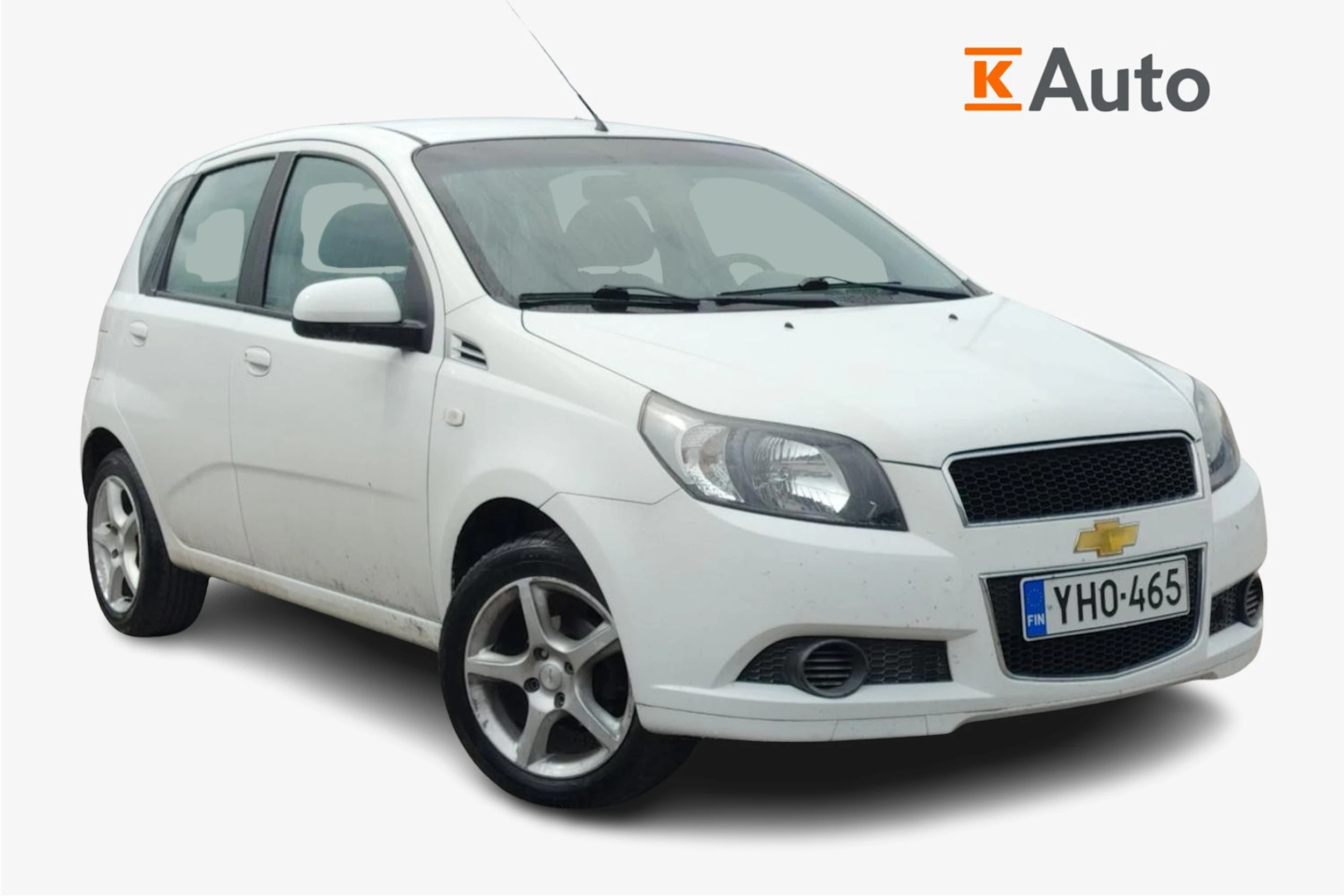 valkoinen Chevrolet Aveo 2011 kuva 1.