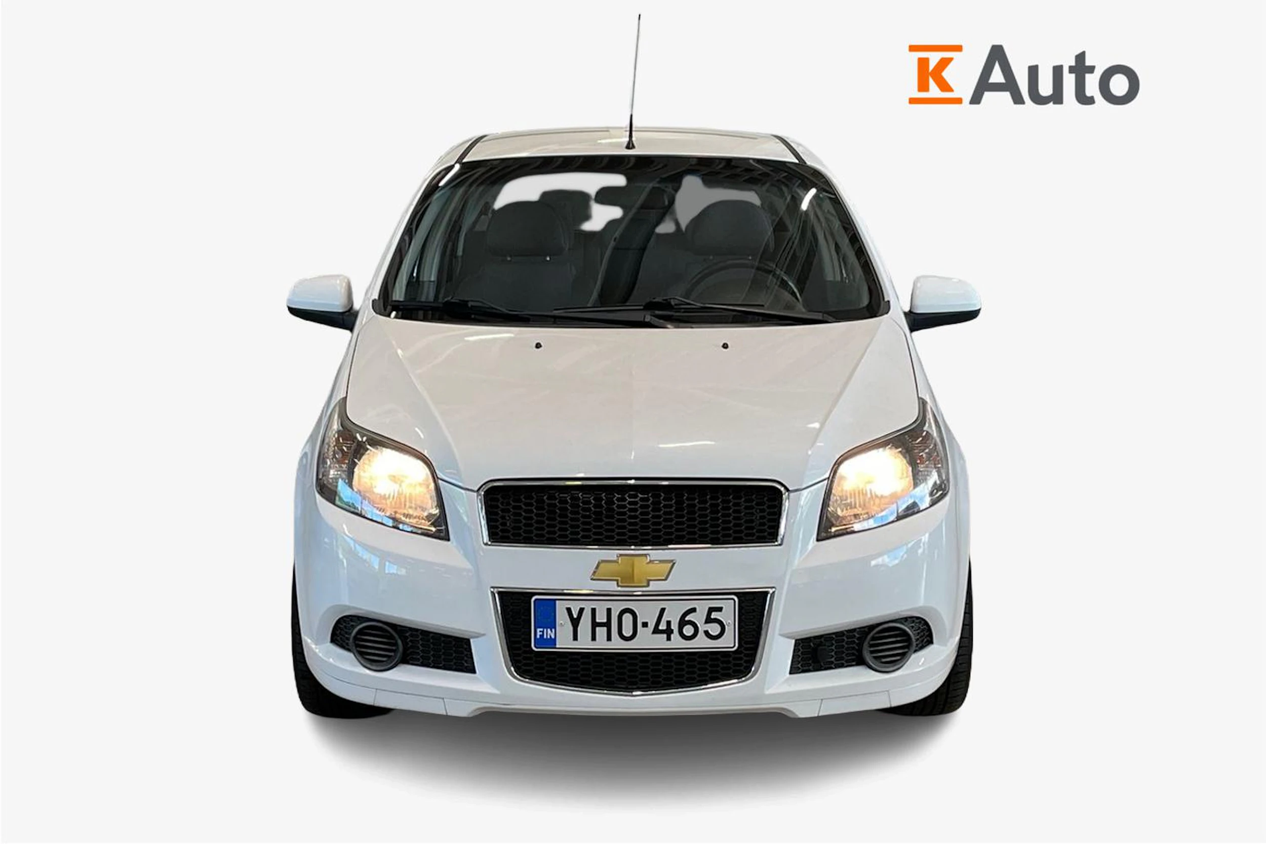 valkoinen Chevrolet Aveo 2011 kuva 4.