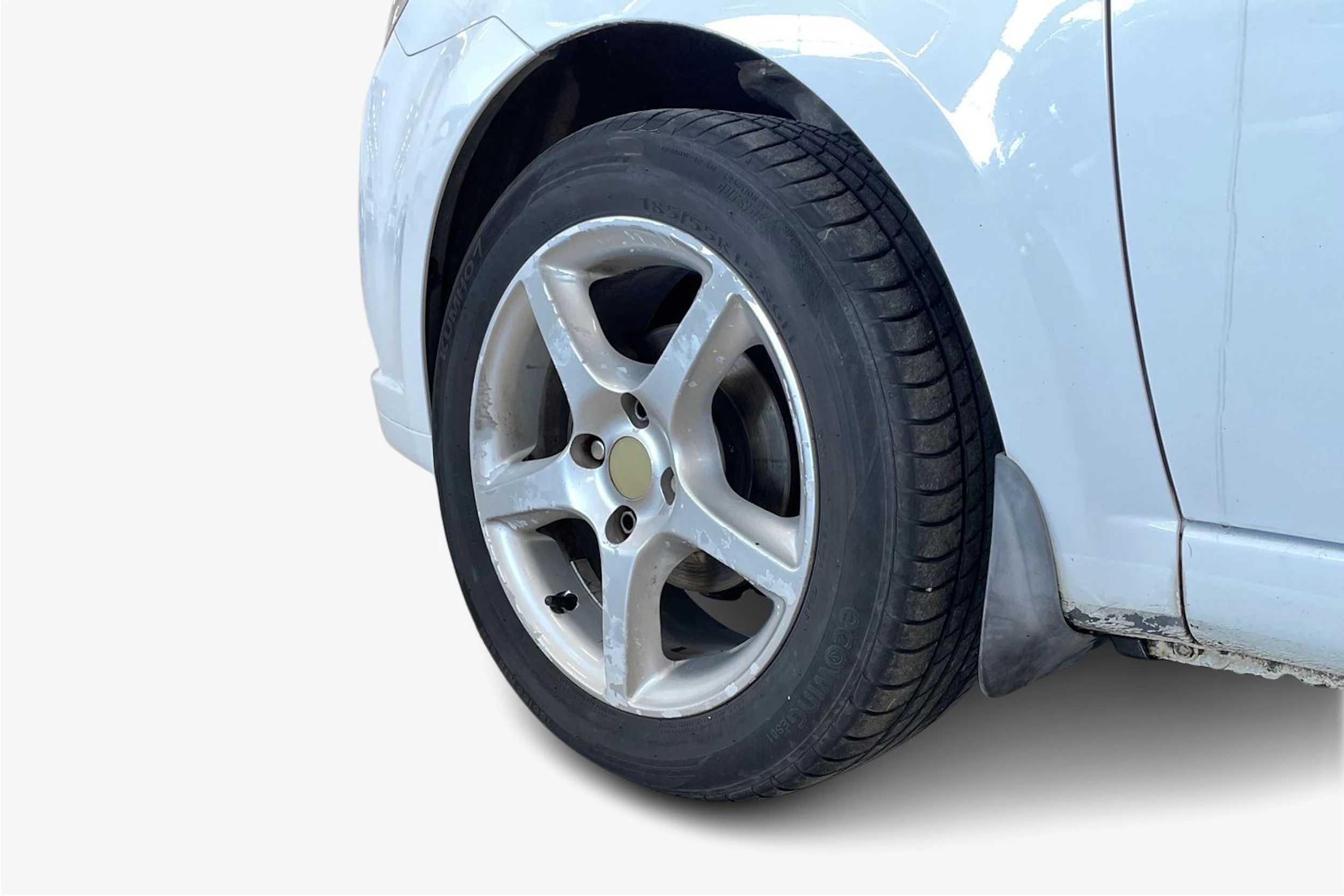 valkoinen Chevrolet Aveo 2011 kuva 9.