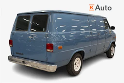sininen Chevrolet Chevy Van 1990 kuva 2.