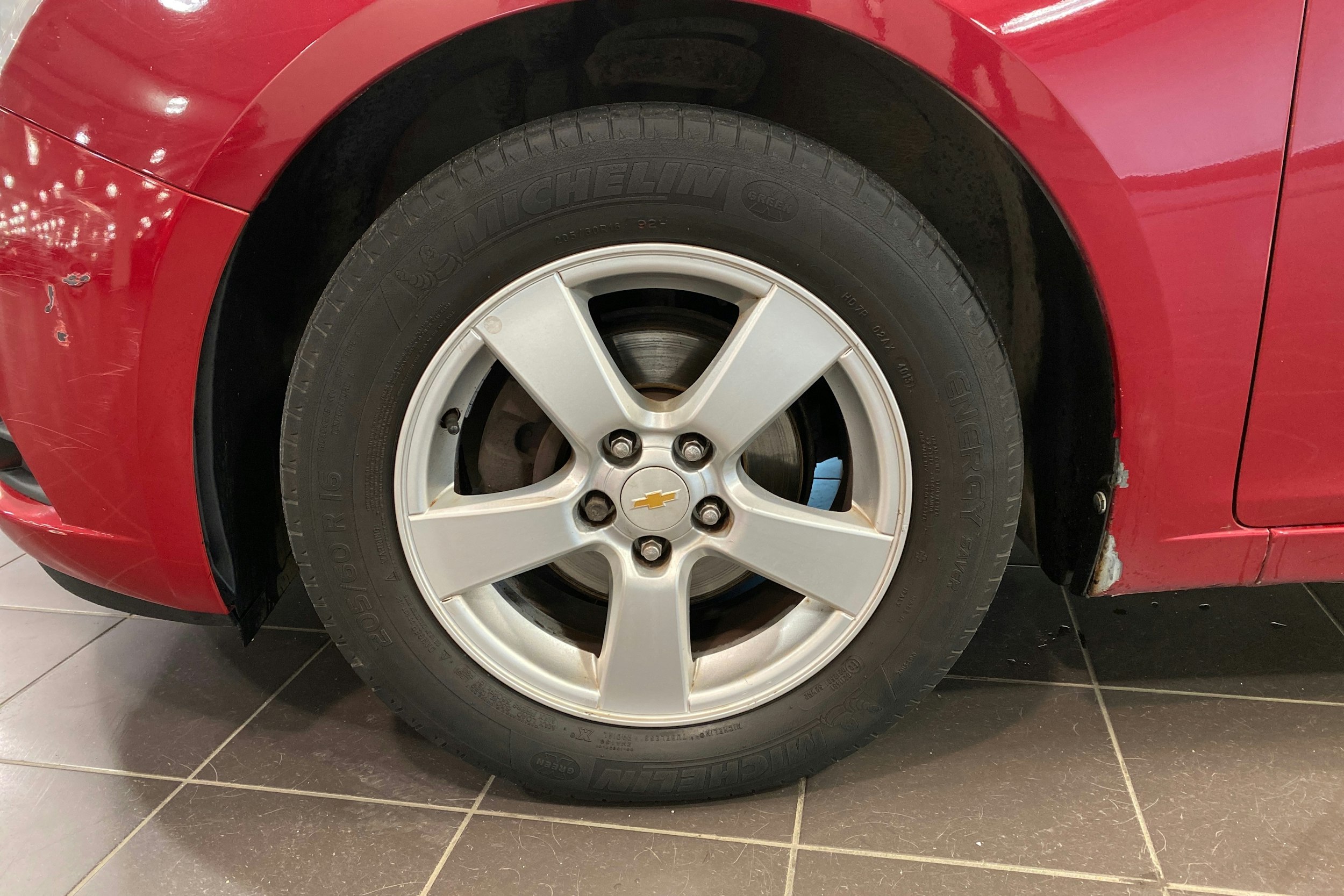 punainen Chevrolet Cruze 2010 kuva 11.