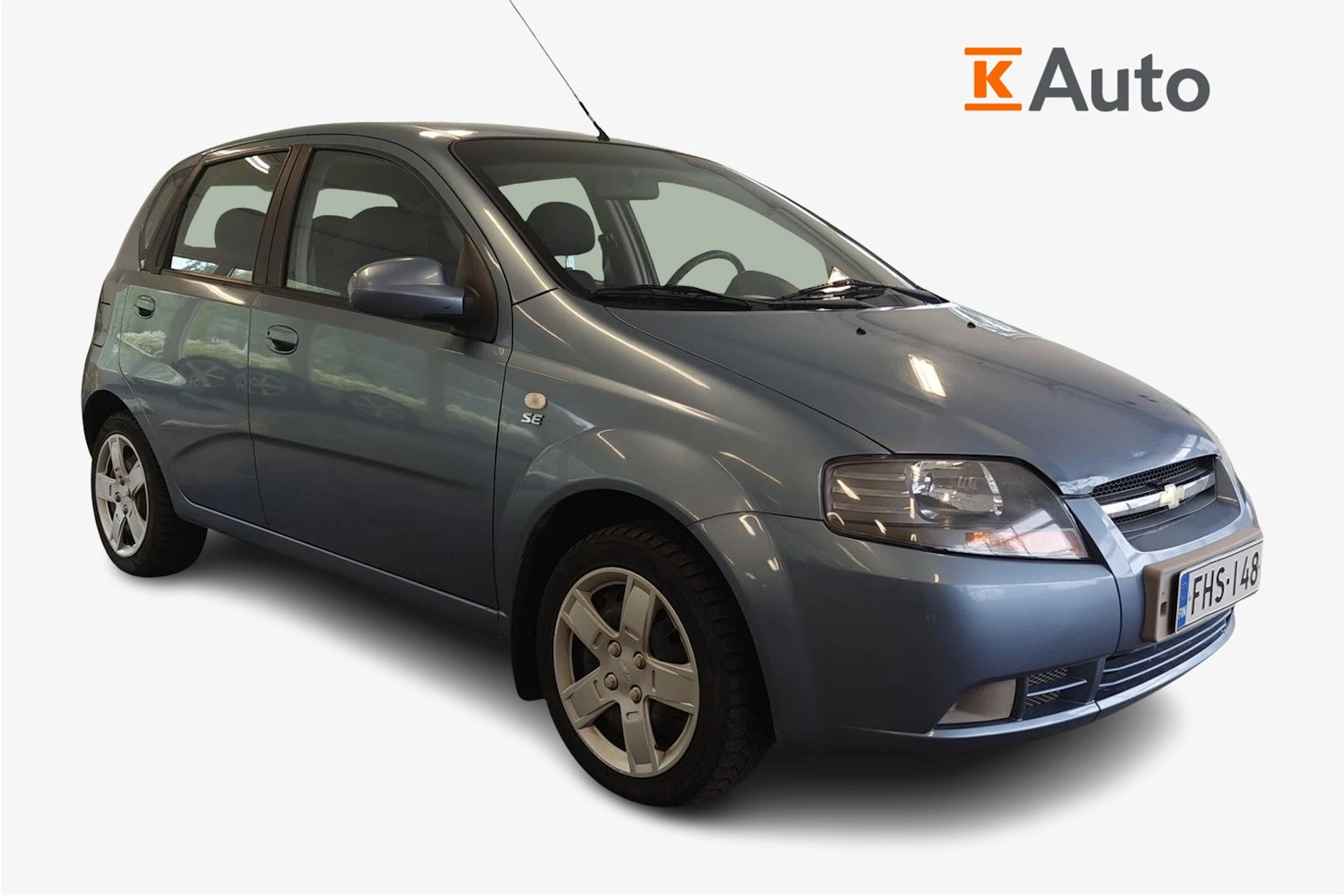 sininen Chevrolet Kalos 2007 kuva 1.