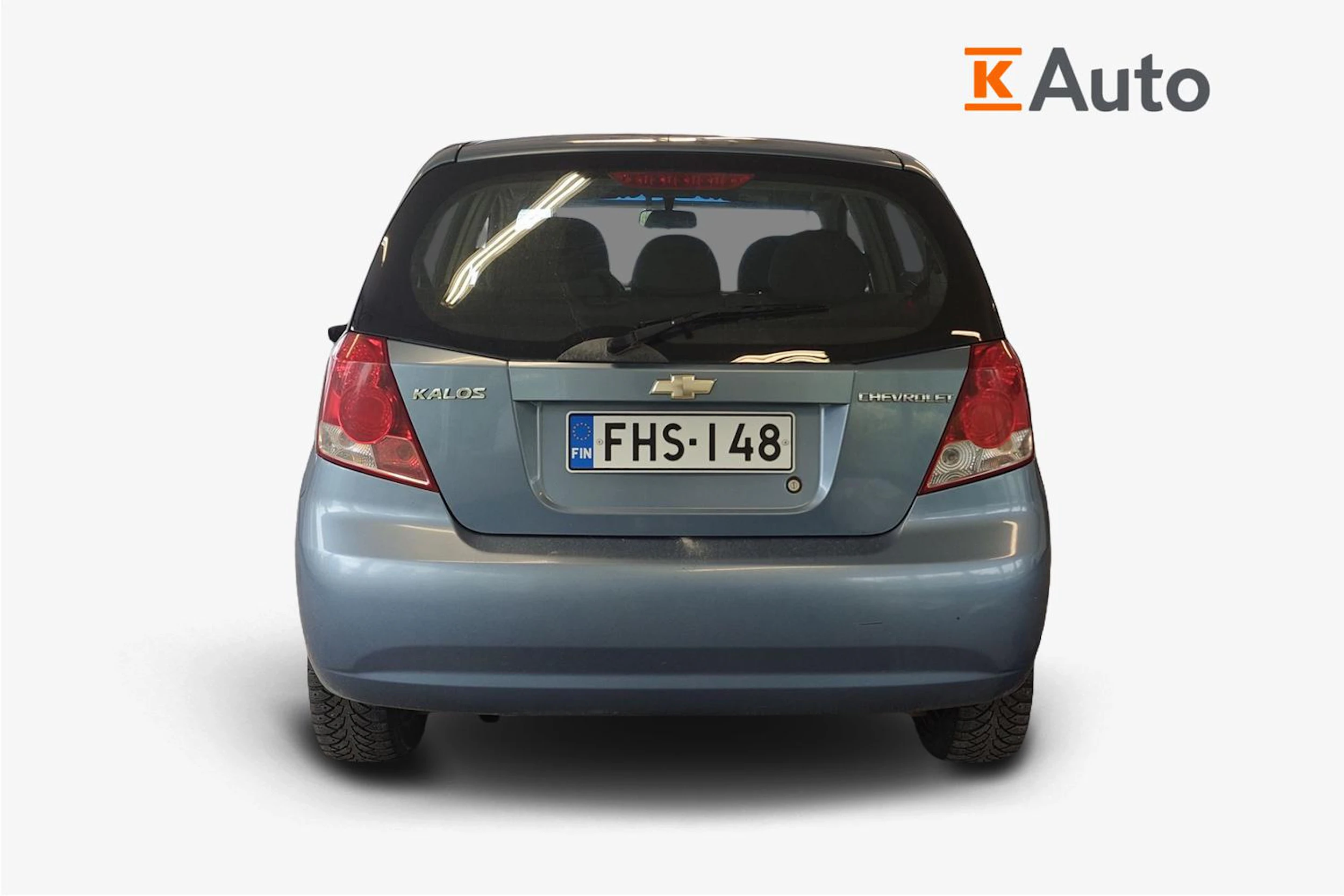sininen Chevrolet Kalos 2007 kuva 3.