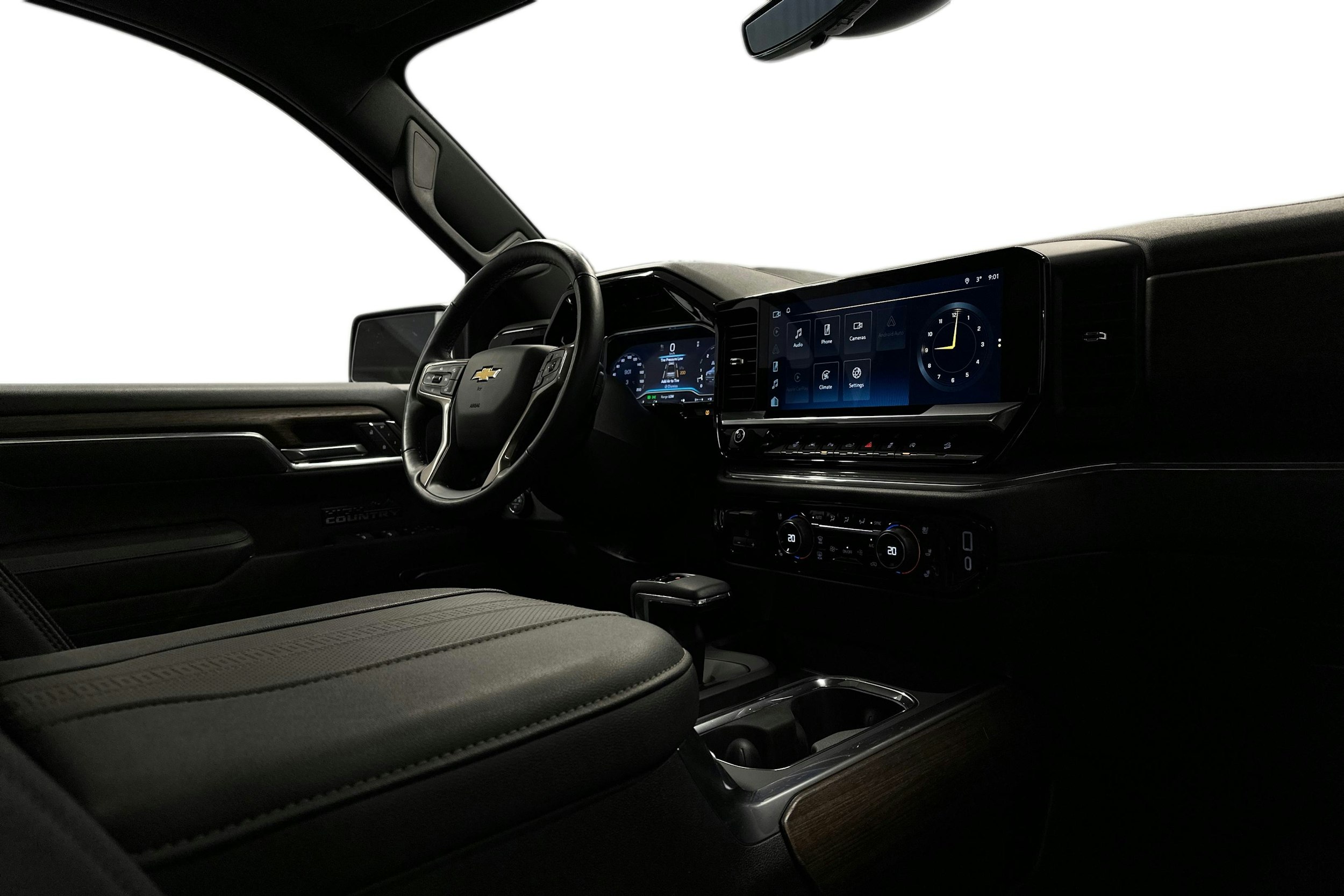 musta Chevrolet Silverado 2024 kuva 9.