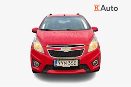 punainen Chevrolet Spark 2011 kuva 4.