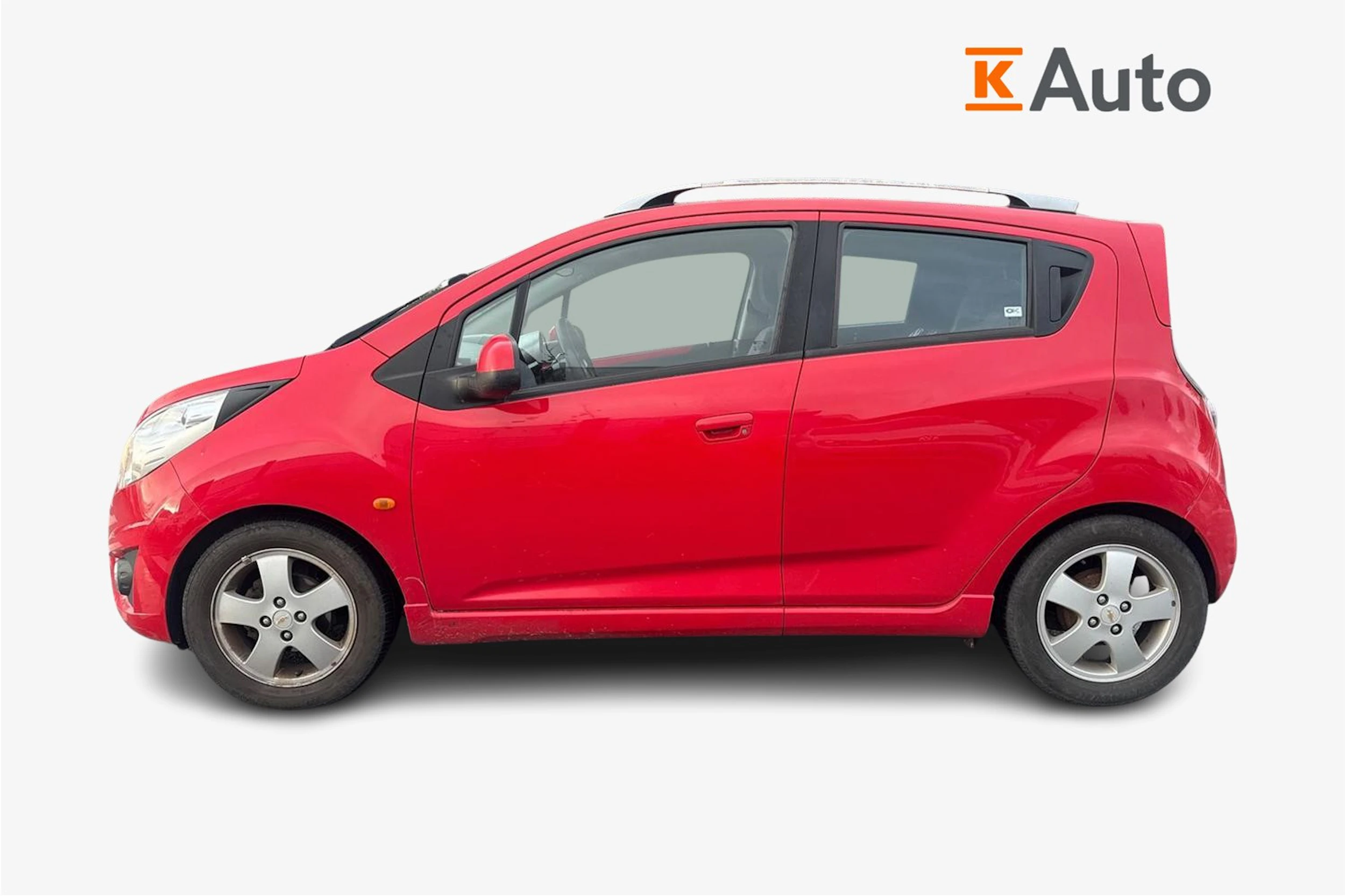 punainen Chevrolet Spark 2011 kuva 5.