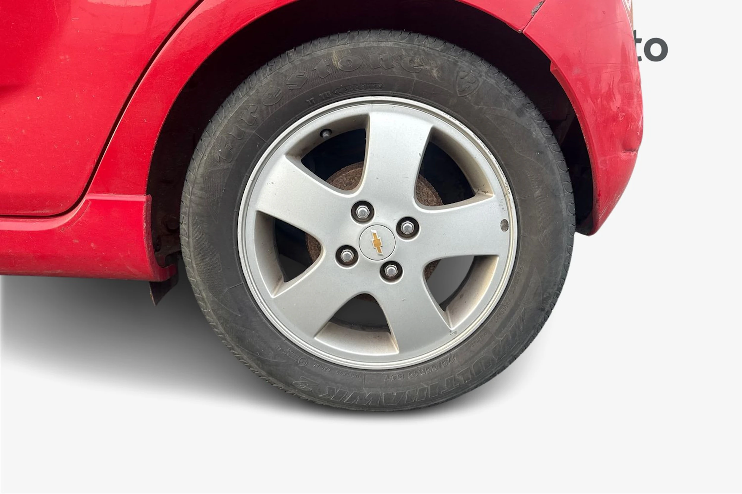 punainen Chevrolet Spark 2011 kuva 9.