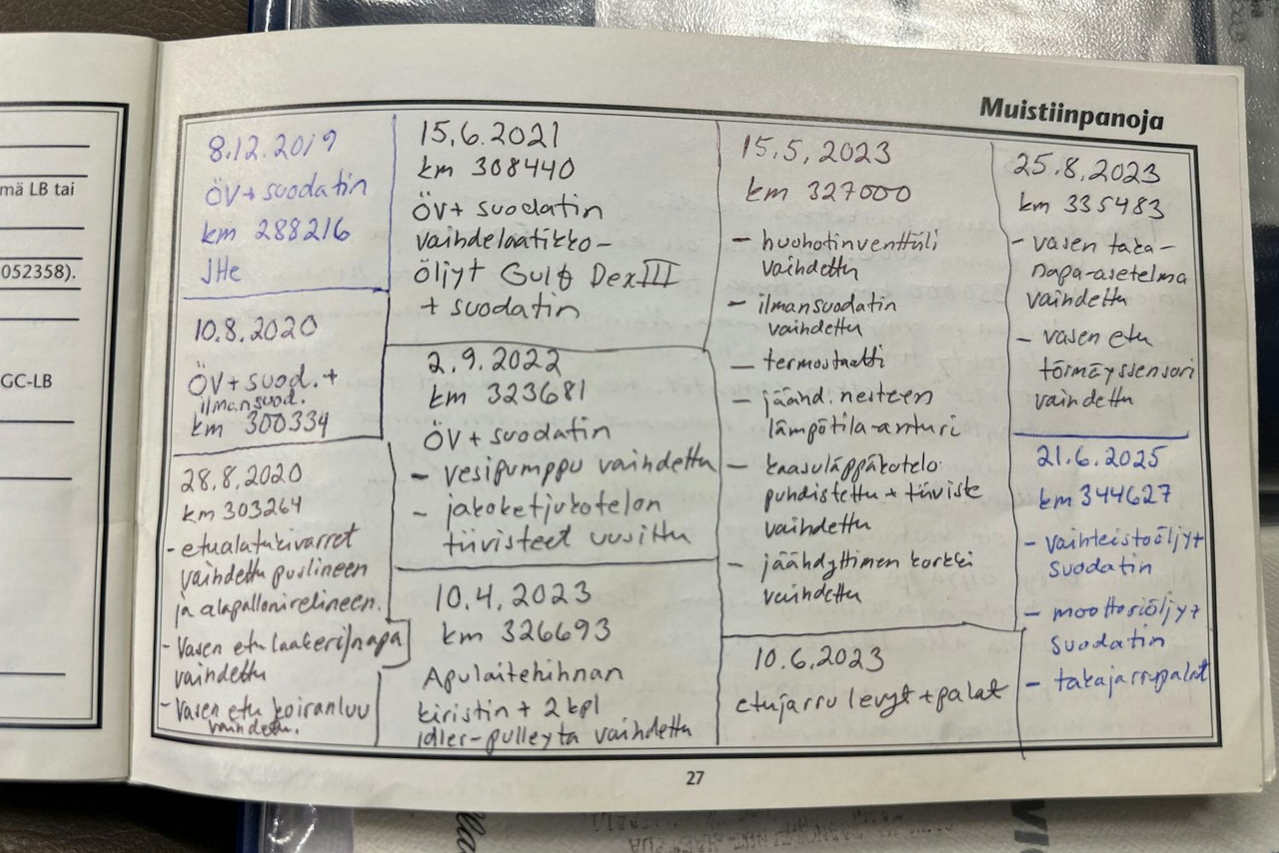 sininen Chevrolet Trans Sport 2003 kuva 32.