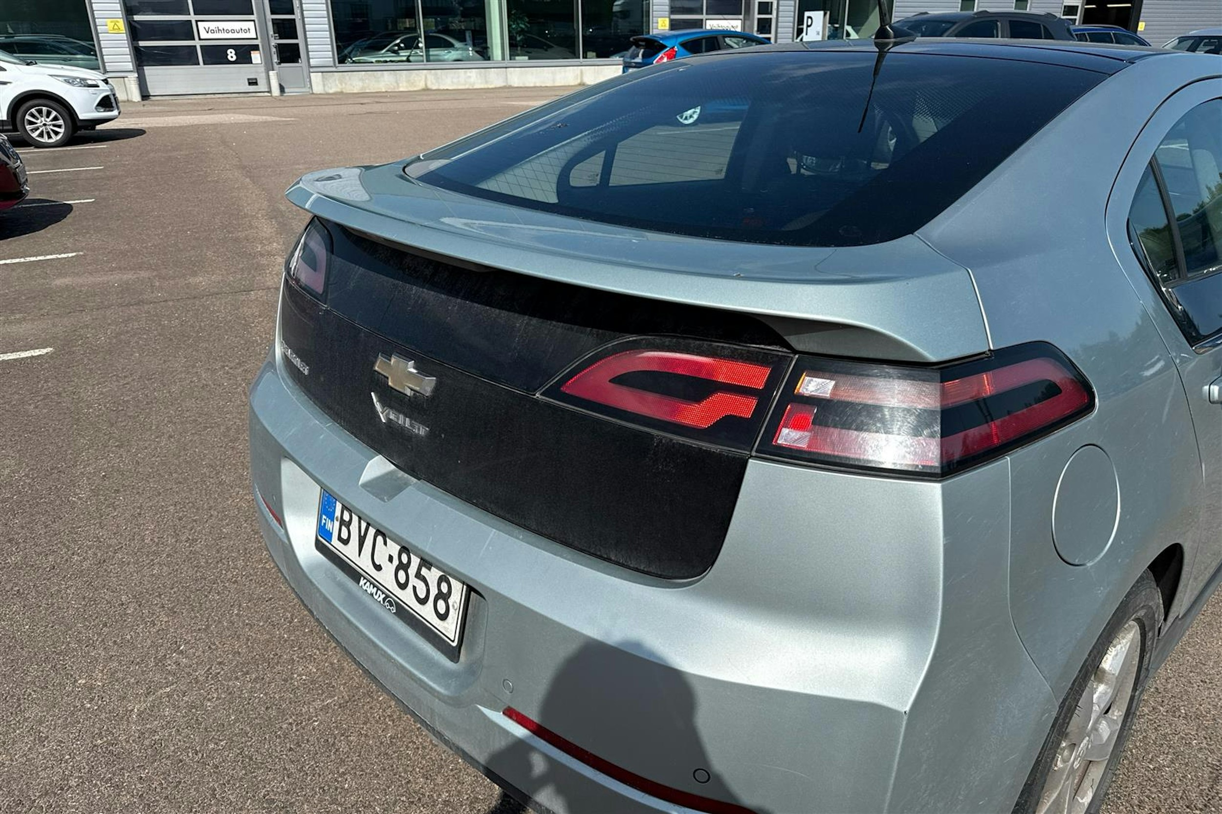 vihreä Chevrolet Volt 2013 kuva 22.
