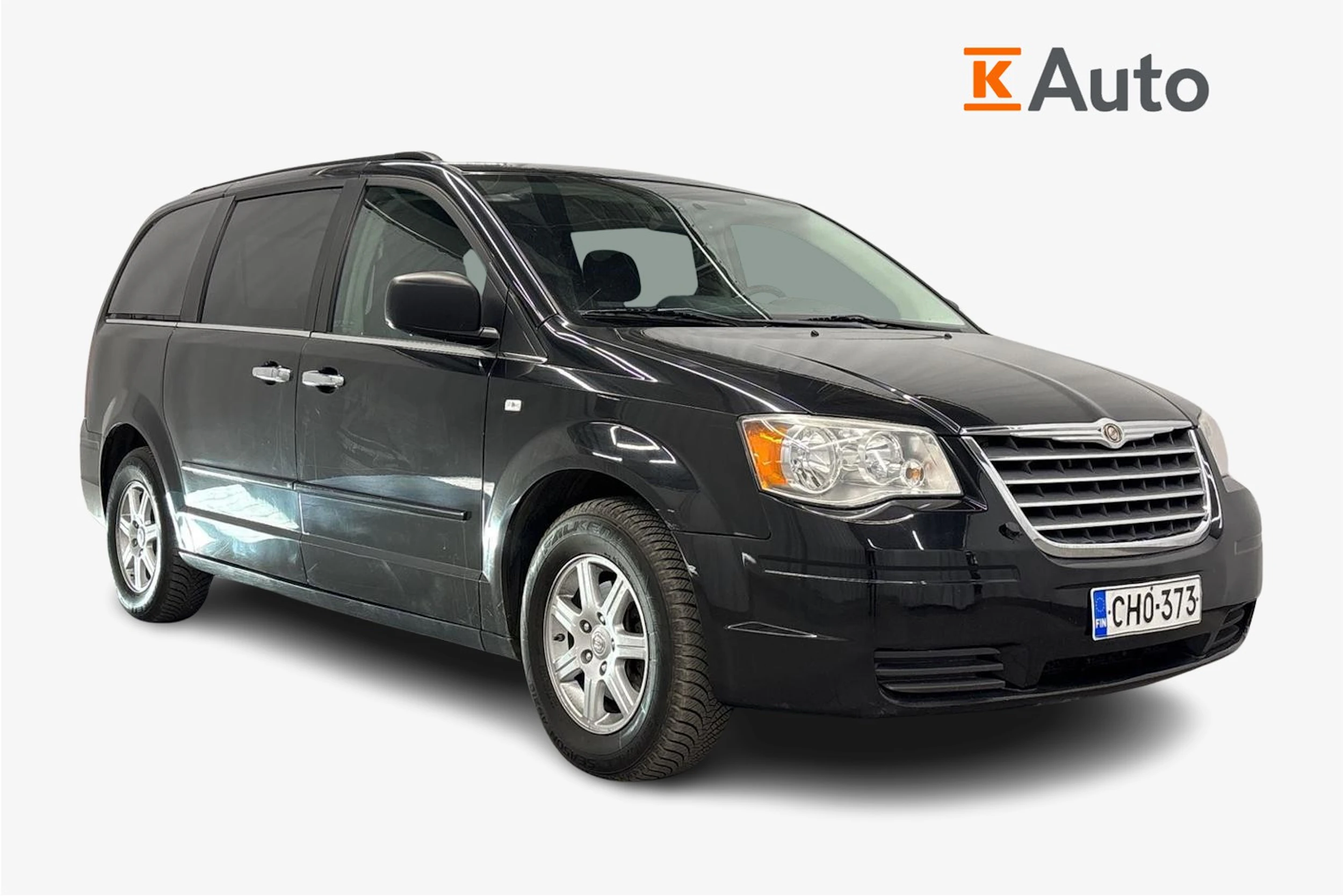 musta Chrysler Grand Voyager 2011 kuva 1.