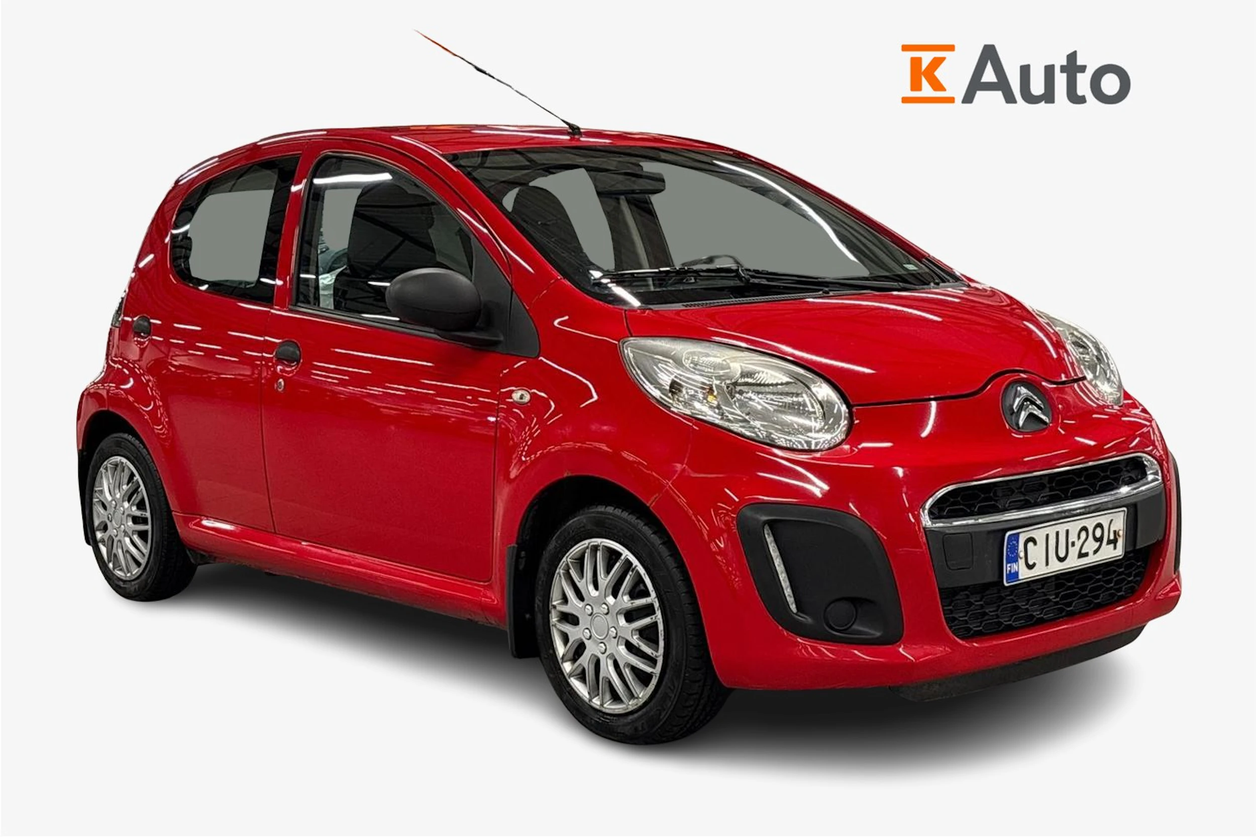punainen Citroën C1 2012 kuva 1.