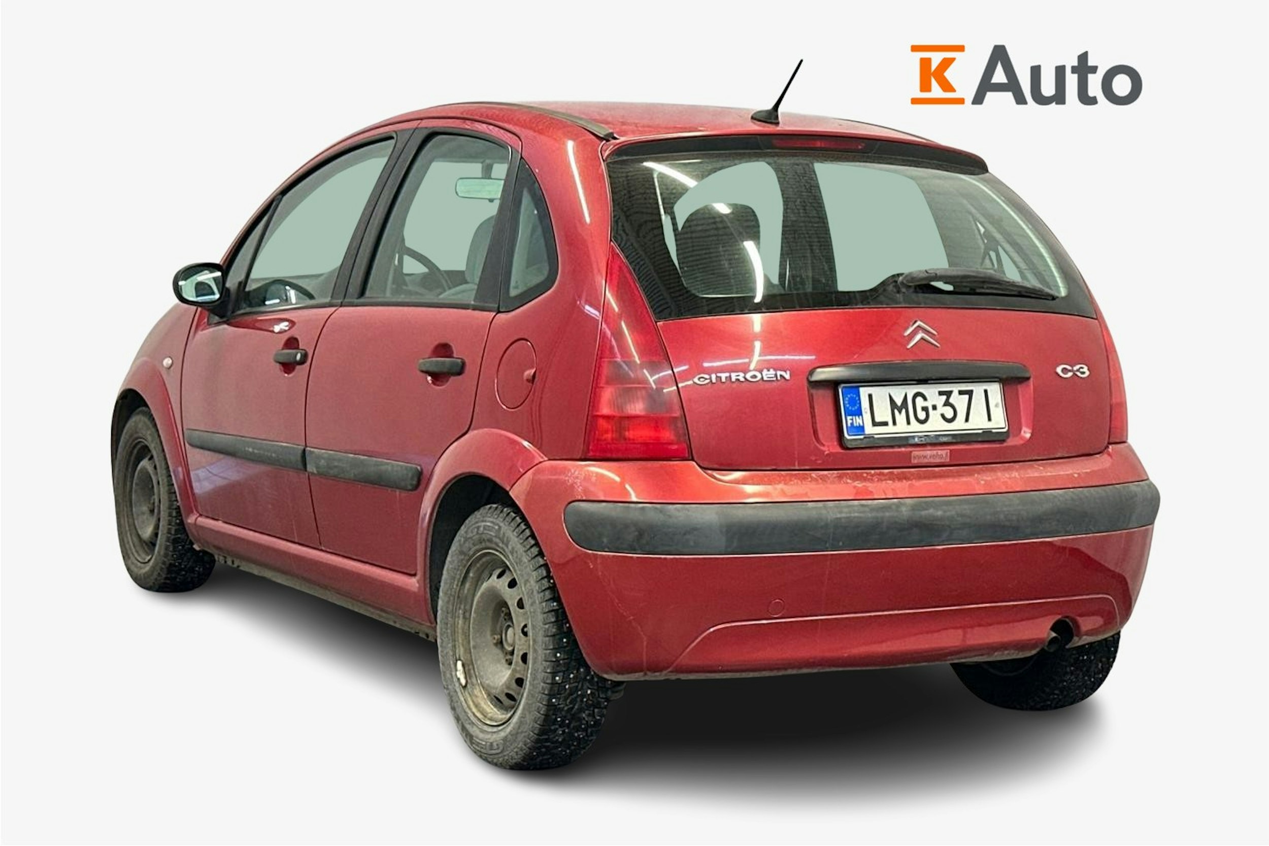 punainen Citroën C3 2003 kuva 2.