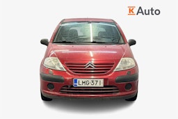punainen Citroën C3 2003 kuva 4.