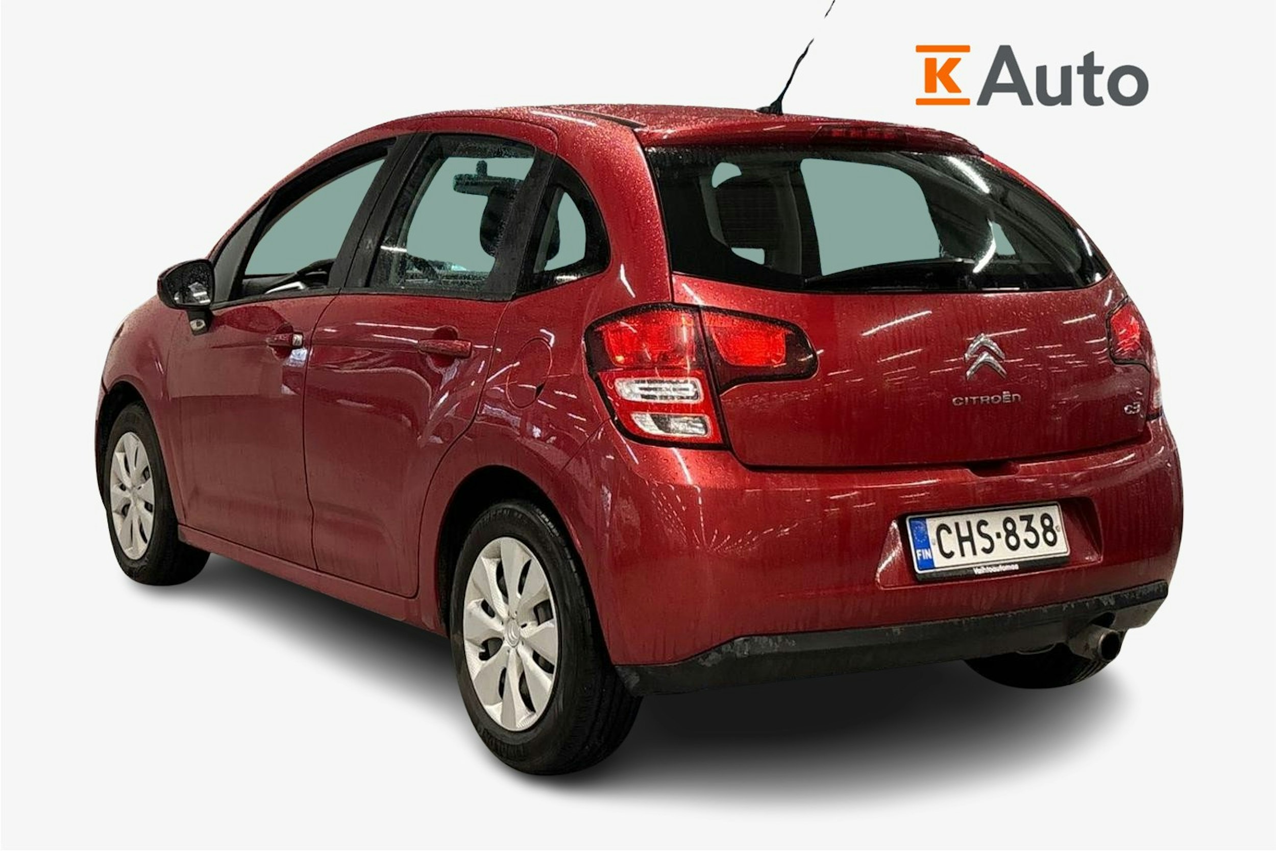 punainen Citroën C3 2010 kuva 2.