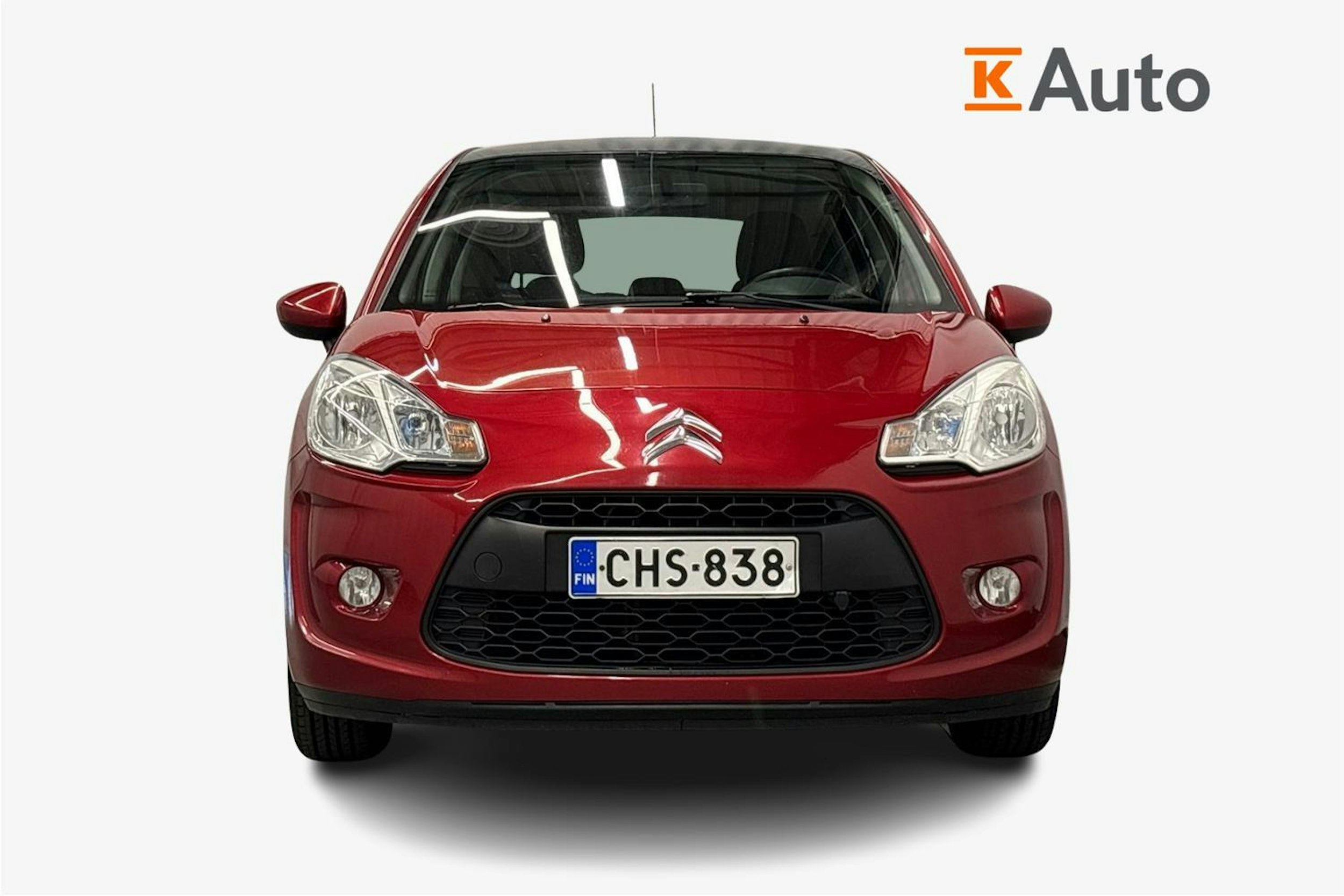 punainen Citroën C3 2010 kuva 4.