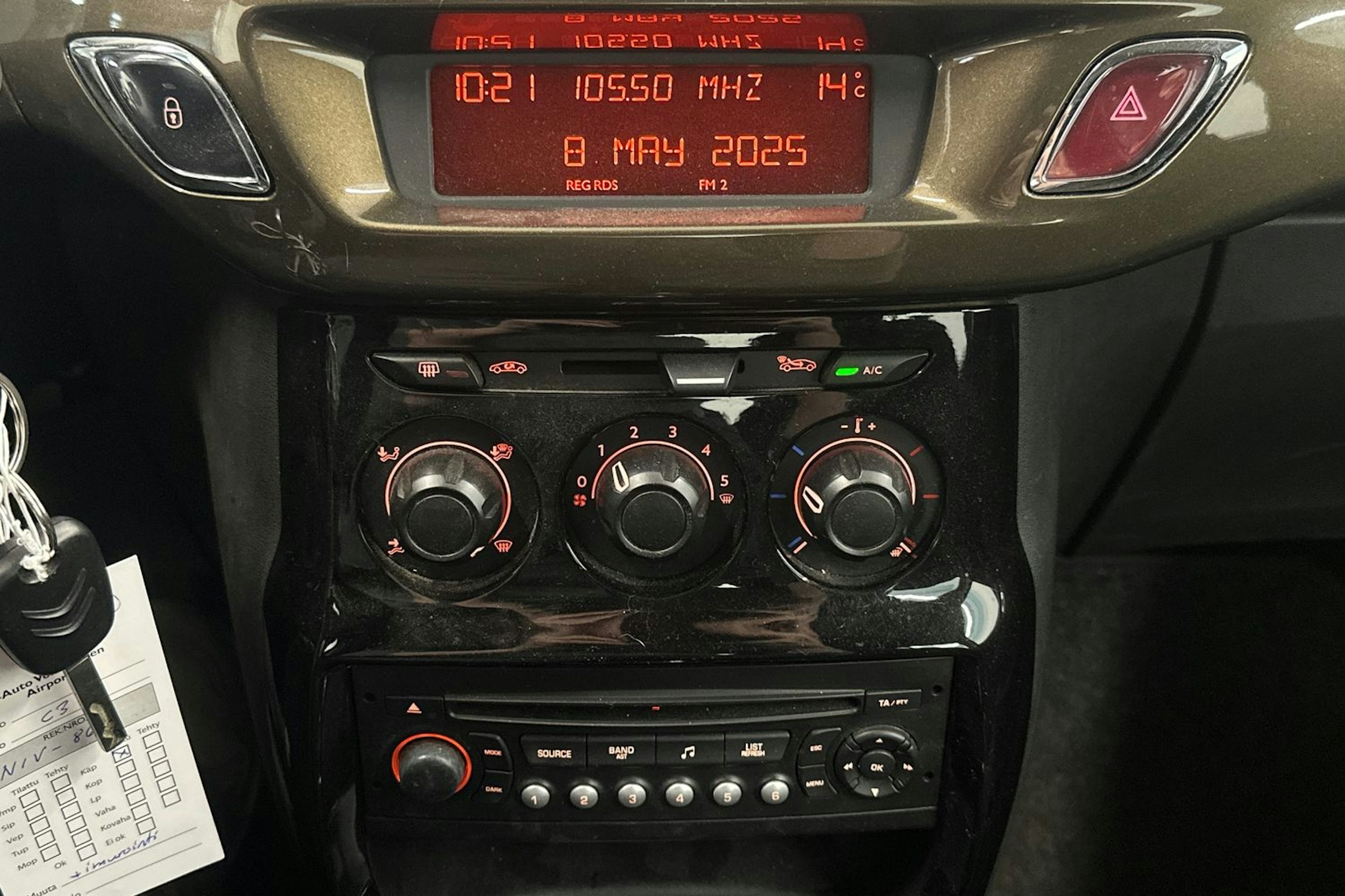 Musta Citroën C3 2012 kuva 17.