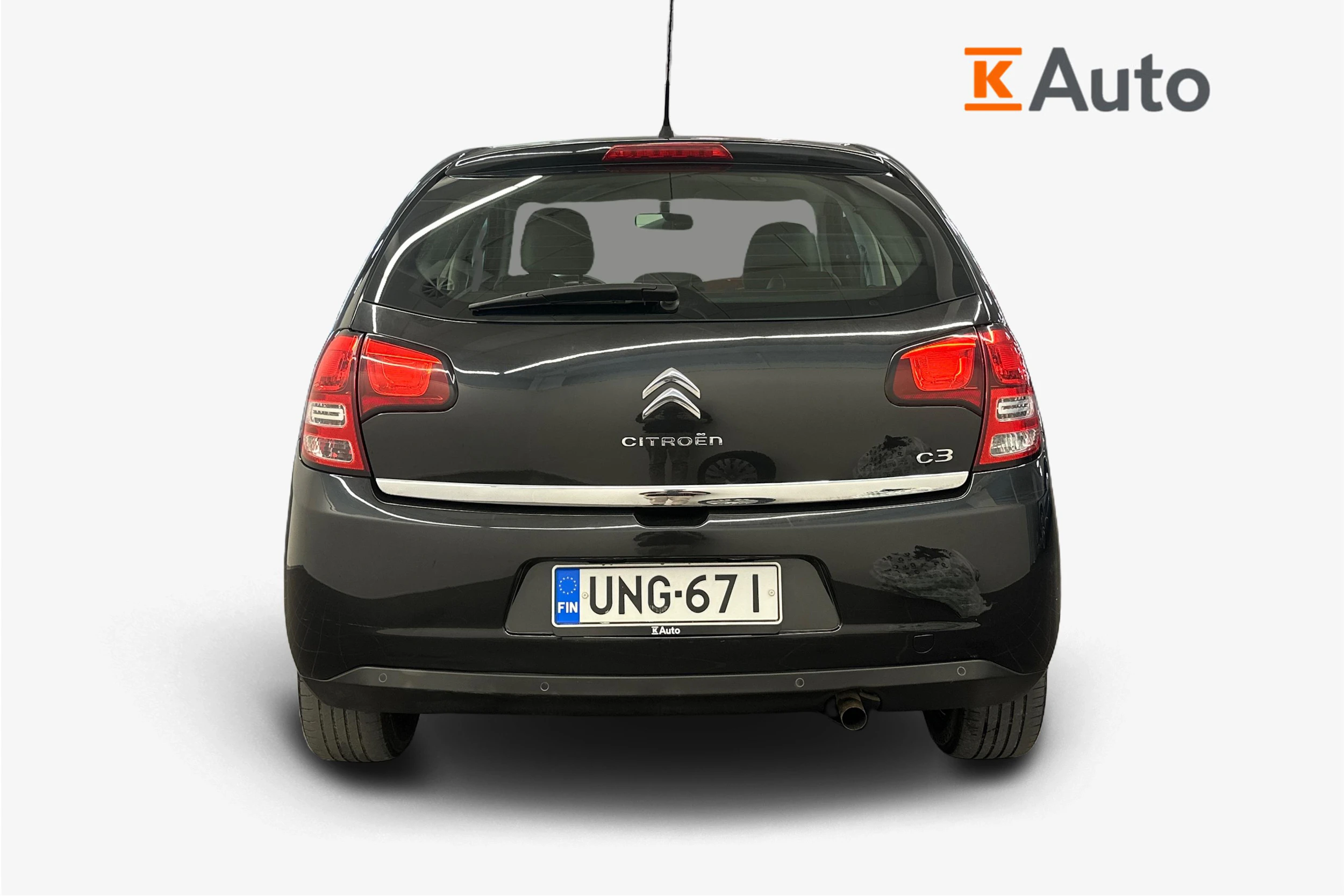 Musta Citroën C3 2012 kuva 4.