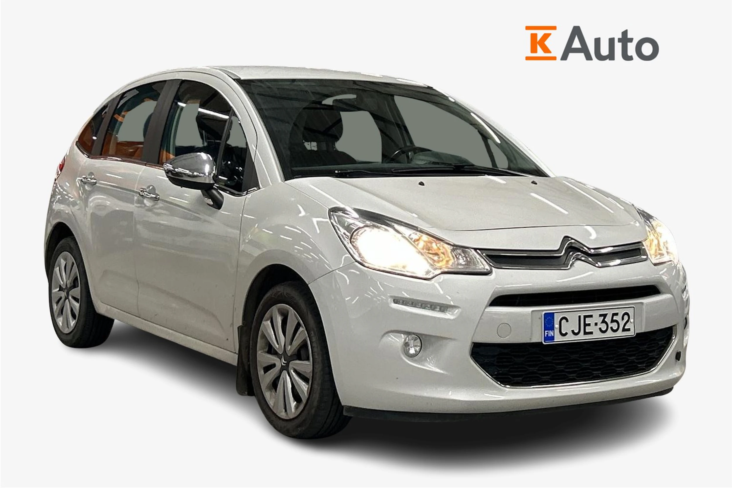 valkoinen Citroën C3 2013 kuva 1.