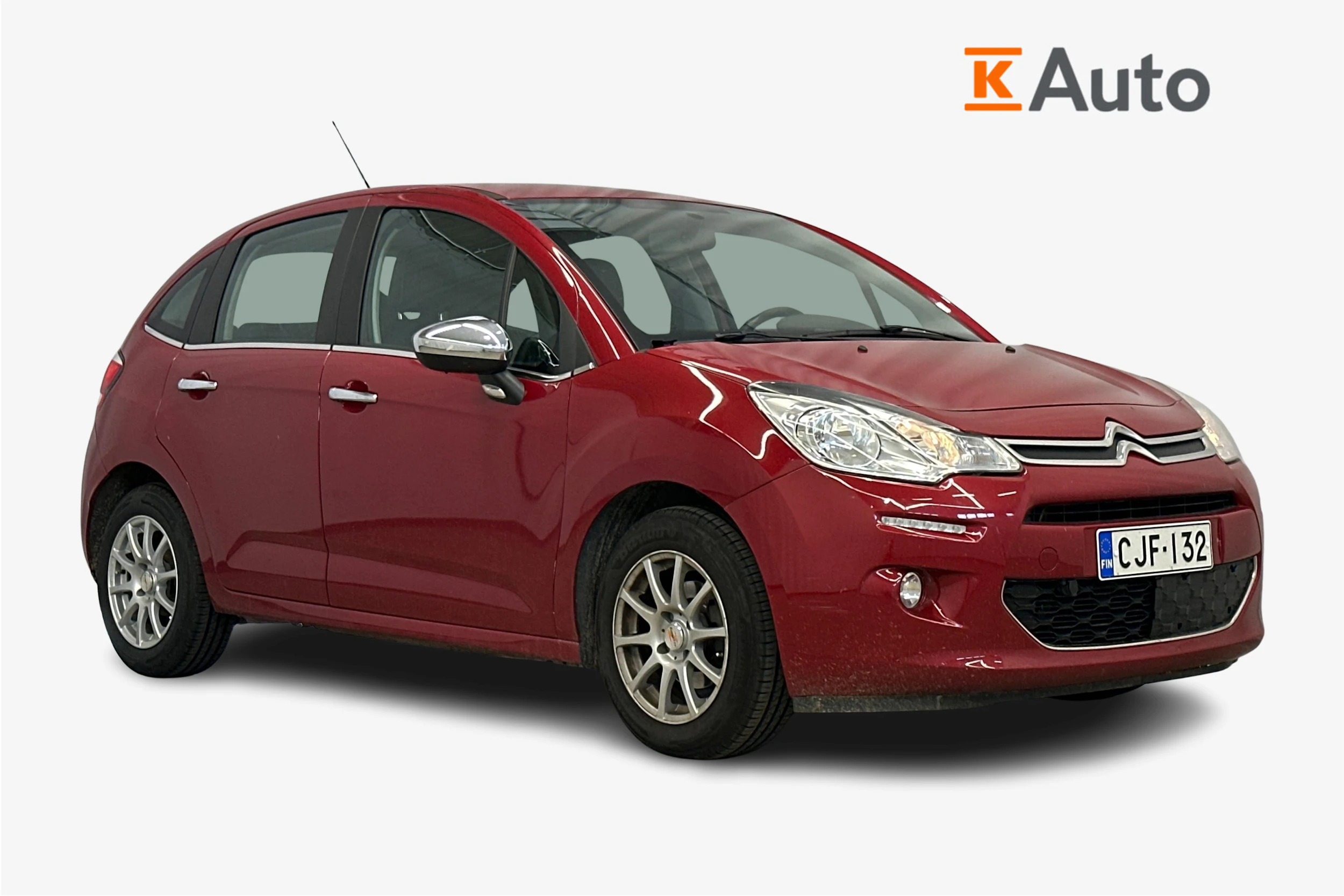 punainen Citroën C3 2013 kuva 1.