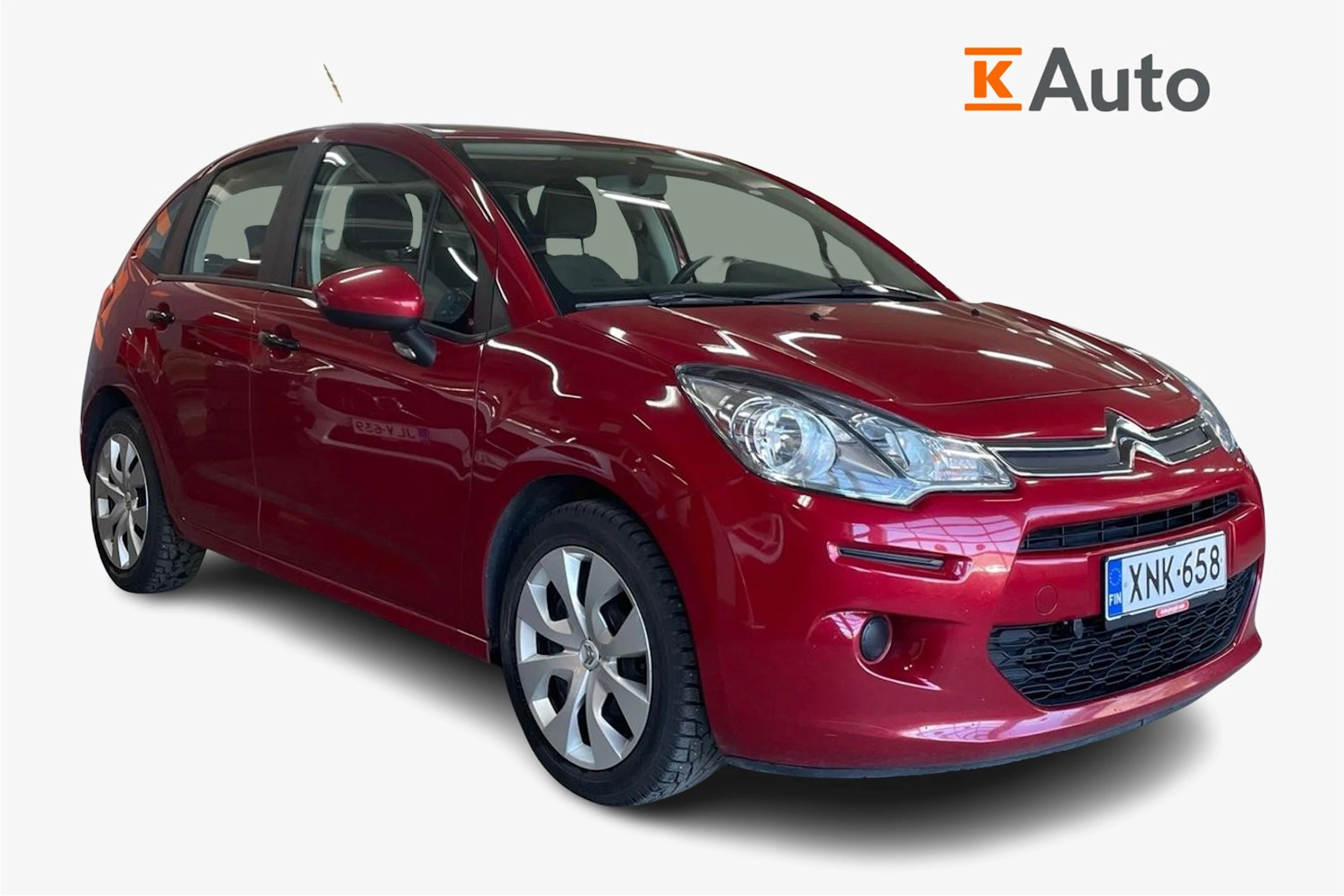 Punainen Citroën C3 2015 kuva 1.