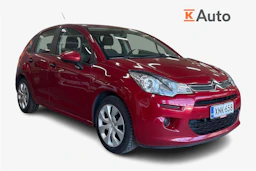 Punainen Citroën C3 2015 kuva 1.