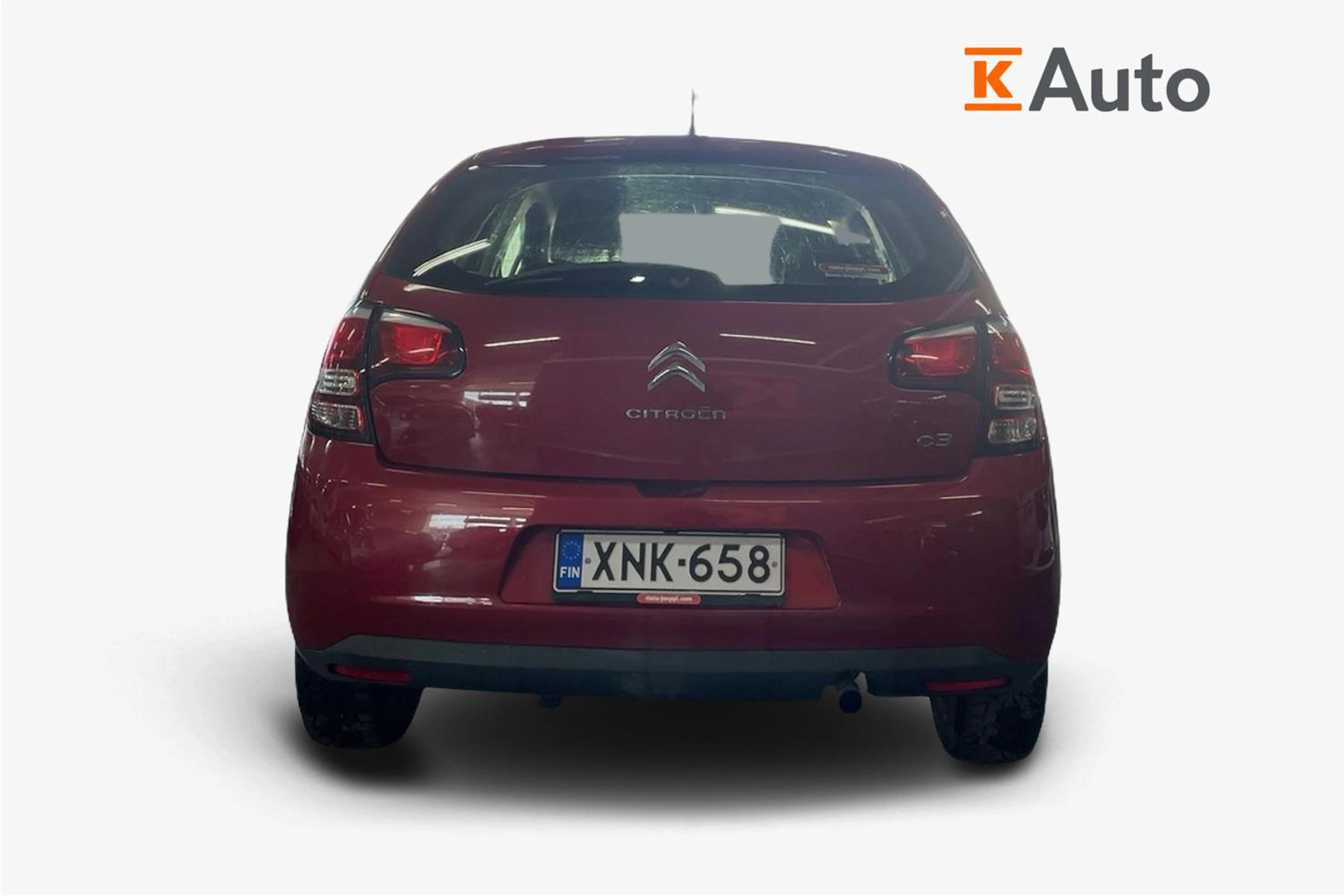 Punainen Citroën C3 2015 kuva 4.