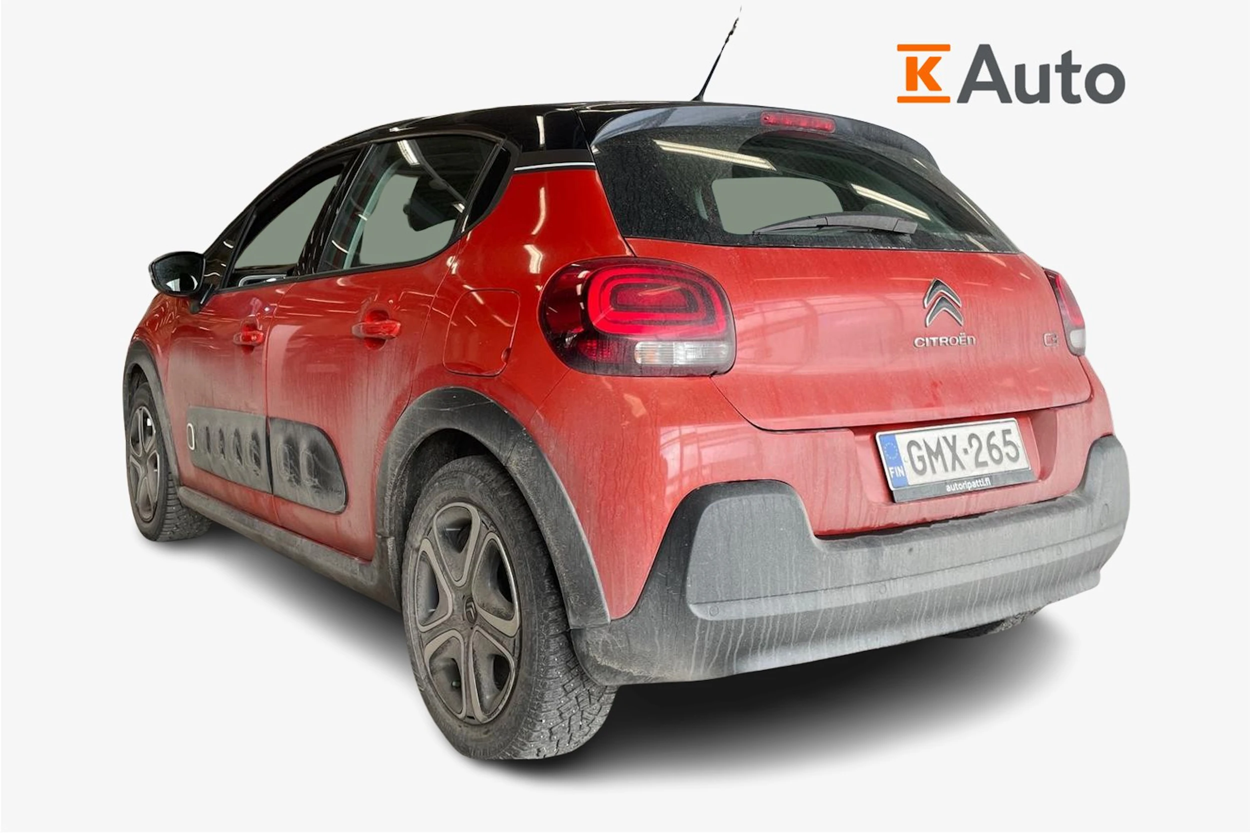 Punainen Citroën C3 2018 kuva 2.