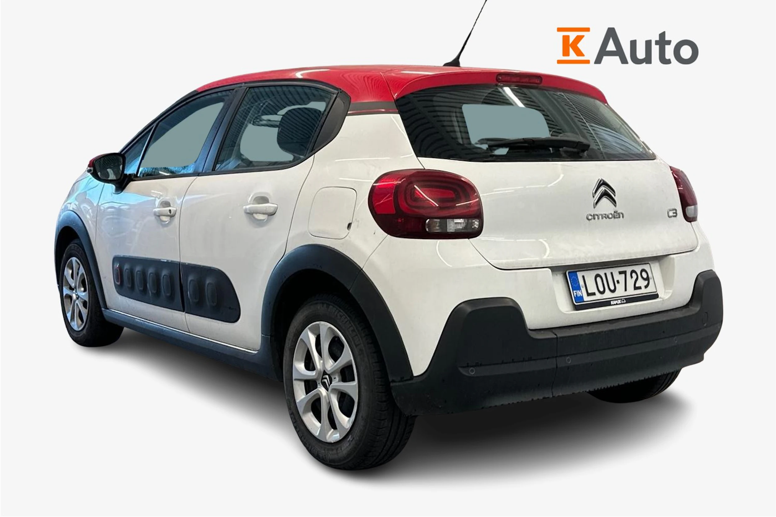 valkoinen Citroën C3 2018 kuva 2.