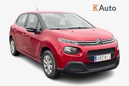 Punainen Citroën C3 2018 kuva 1.