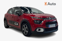 Punainen Citroën C3 2020 kuva 1.