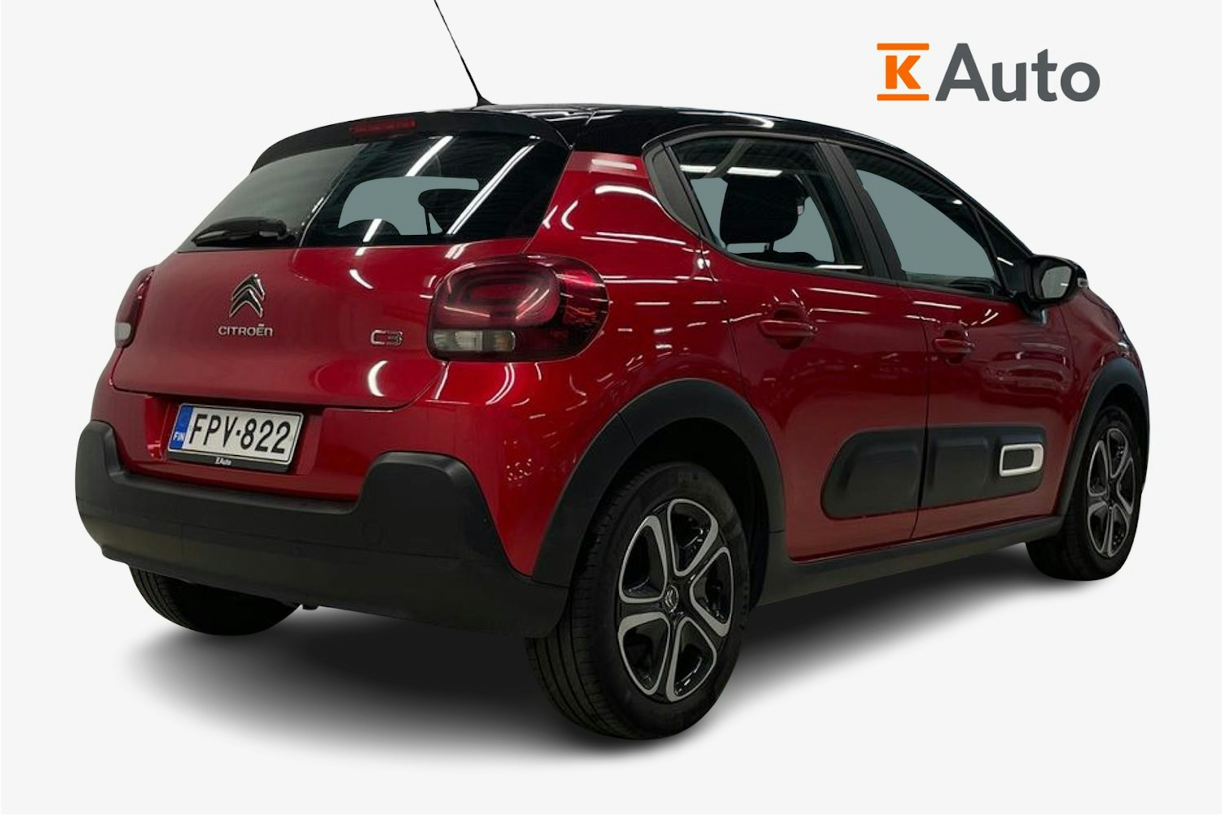 Punainen Citroën C3 2020 kuva 2.